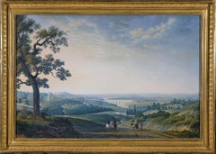 Blick auf die Umgebung von Saint-Cloud von Meudon bei Paris in Frankreich