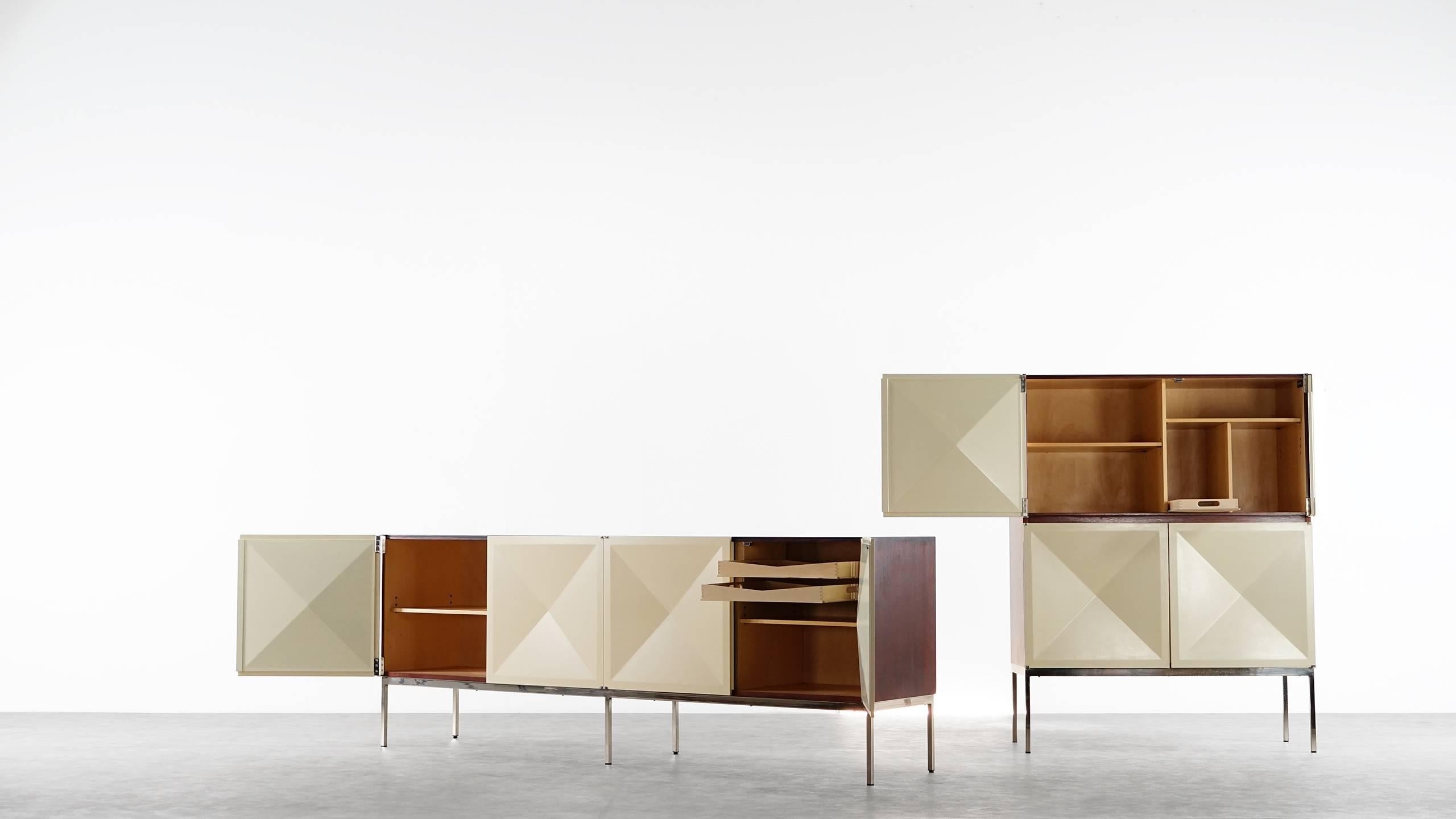 German Antoine Philippon and Jacqueline Lecoq Sideboard, High Board, 1964 for Behr