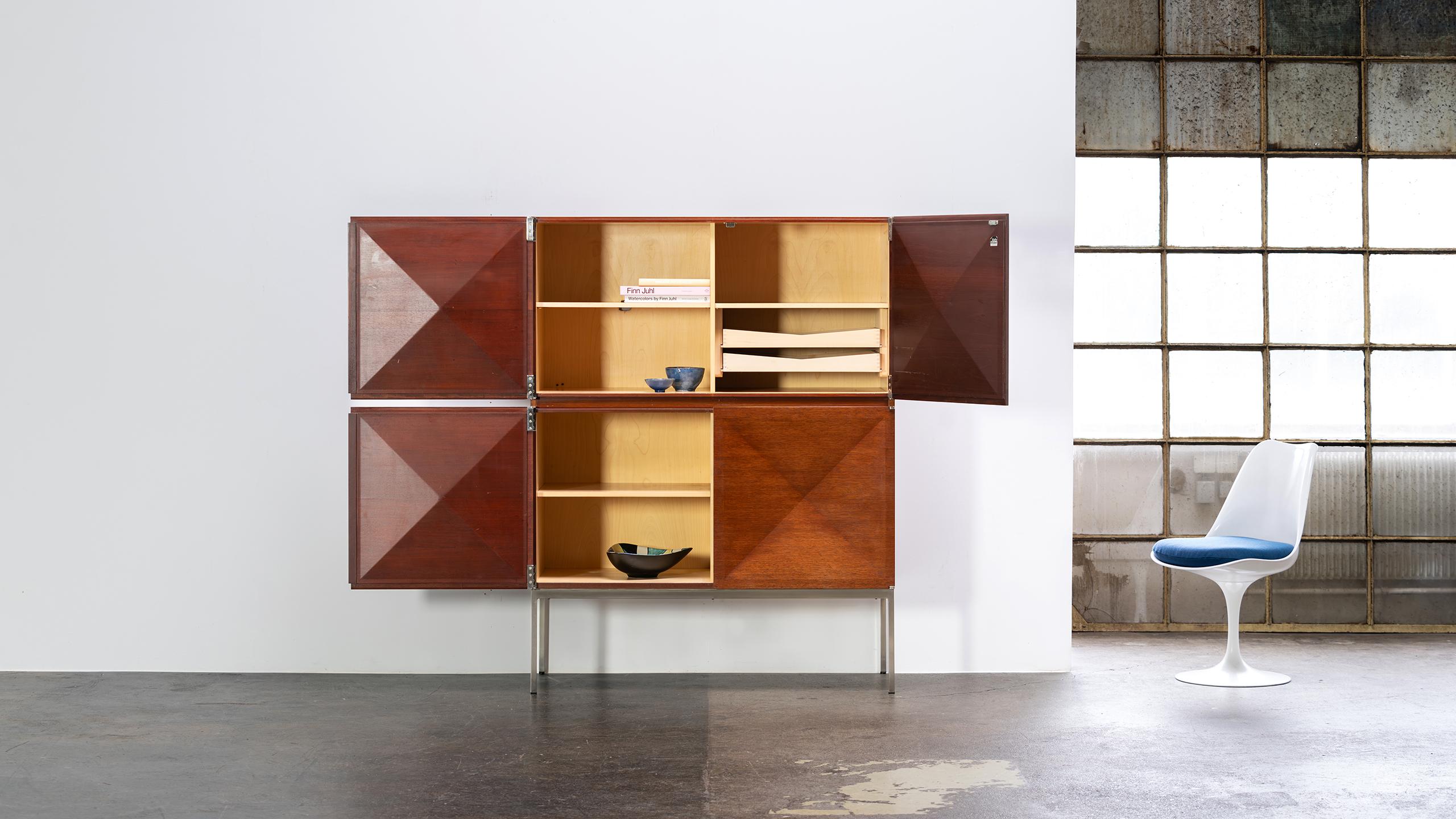 Antoine Philippon Jacqueline Lecoq Sideboard by Behr 1962 Pointe De Diamant In Good Condition For Sale In Munster, NRW