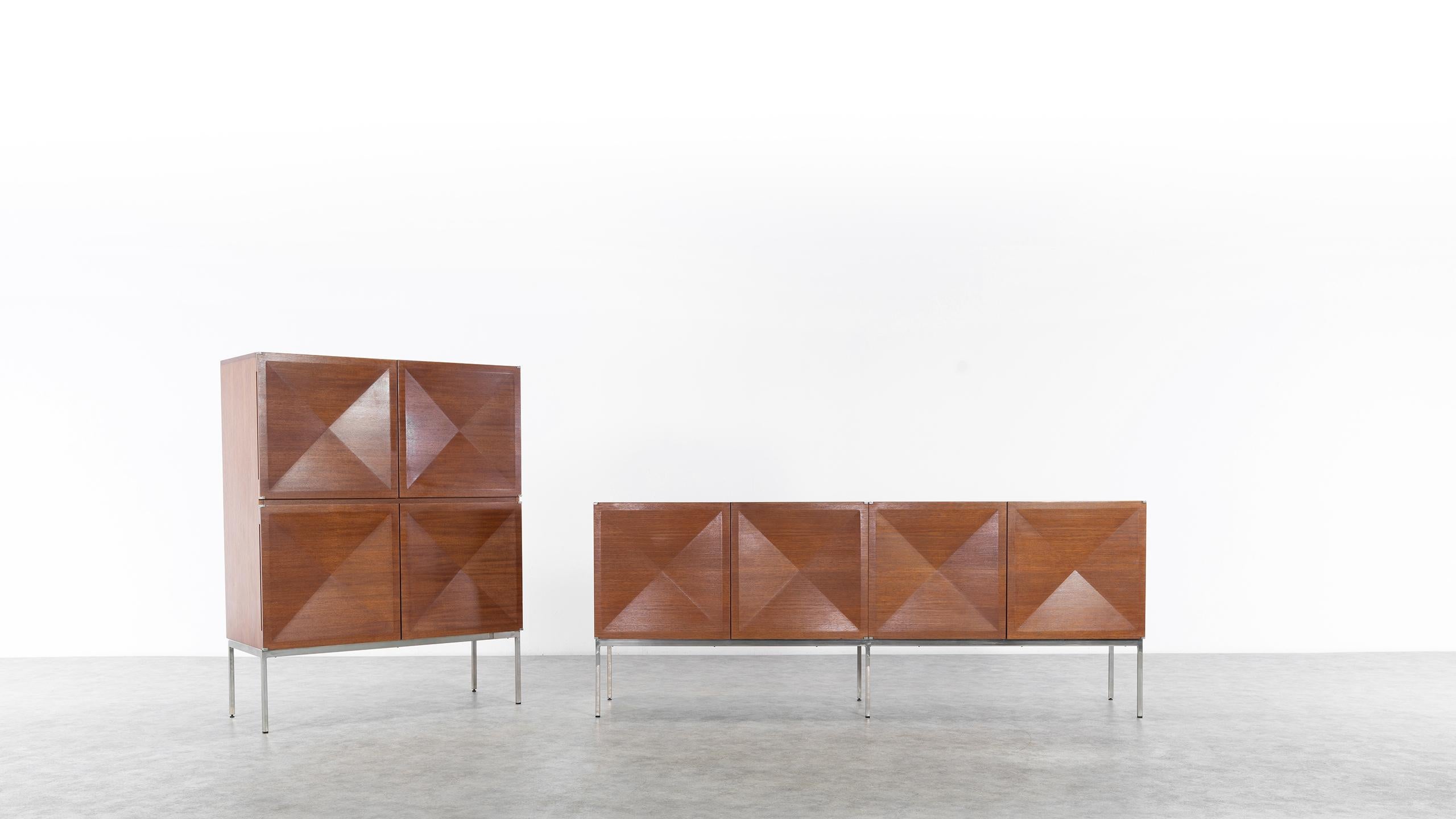 Antoine Philippon & Jacqueline Lecoq Sideboard by Behr, 1962 Pointe De Diamant 2