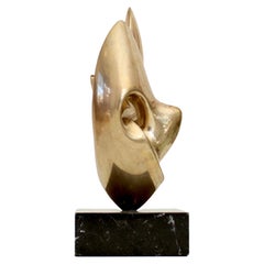 Antoine Poncet Bronze Sculpture on Marble Base