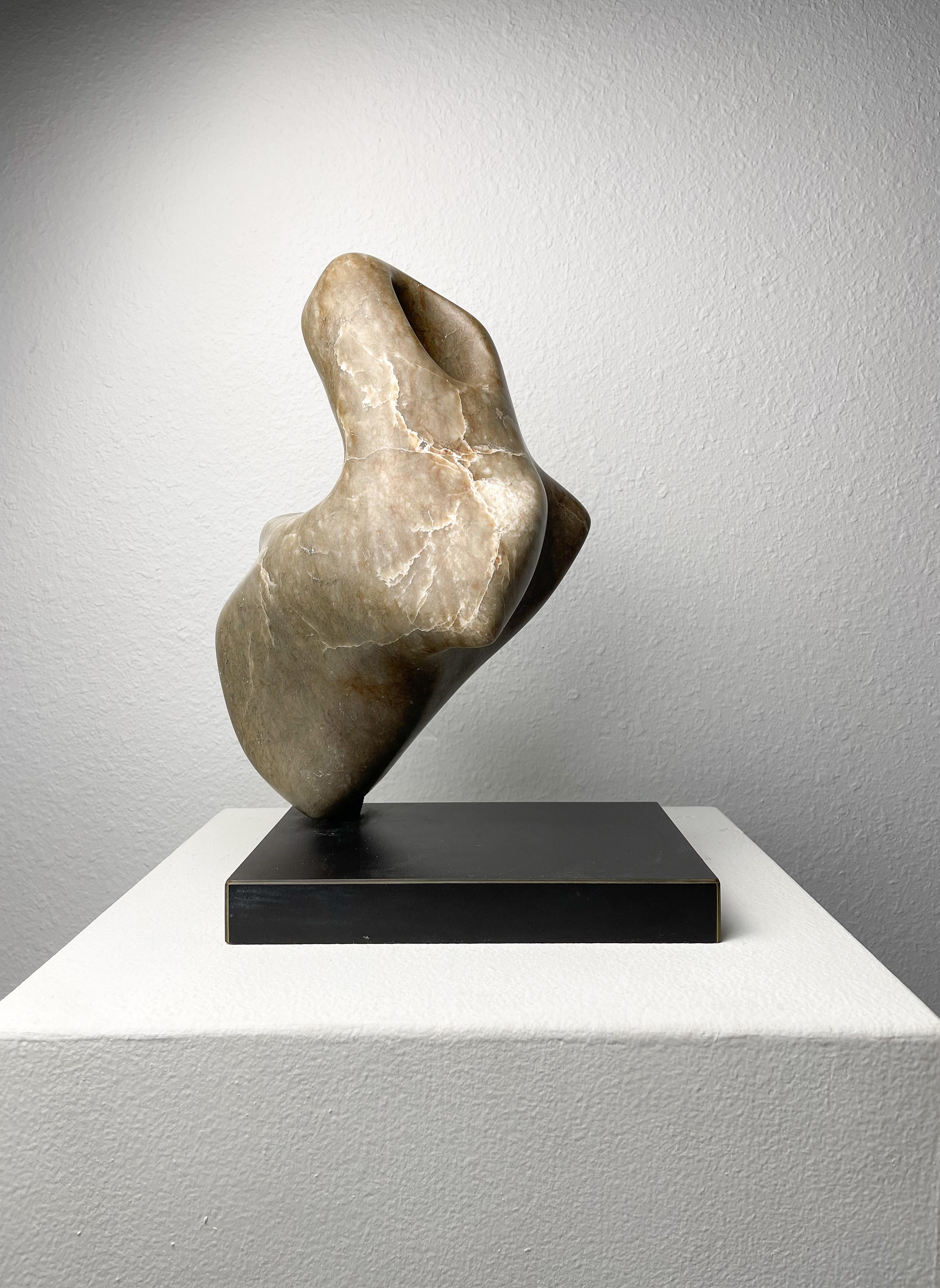 Antoine Poncet Marble Sculpture, 1970  In Good Condition For Sale In San Diego, CA