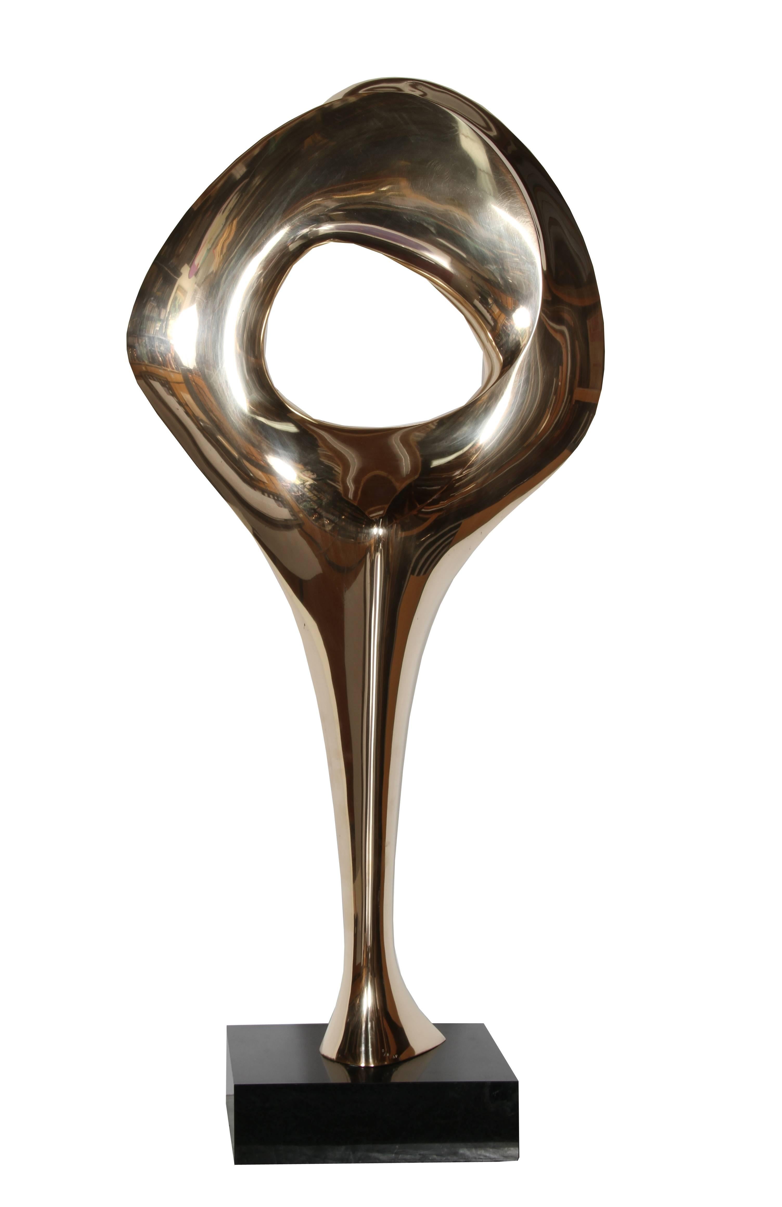 Cororeol, scultura in bronzo lucidato di Antoine Poncet in vendita 1