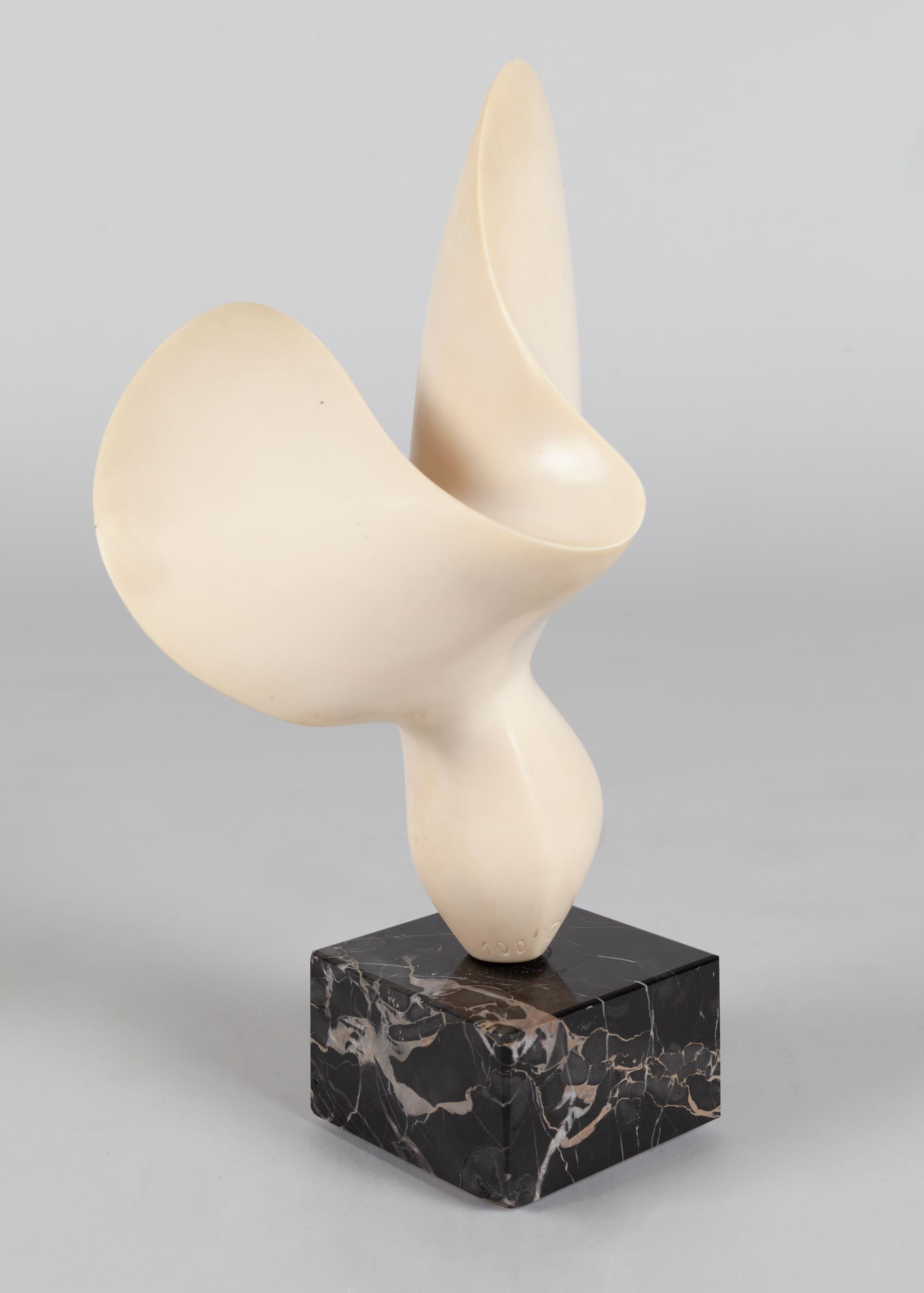 Untitled - Gray Abstract Sculpture by Antoine Poncet