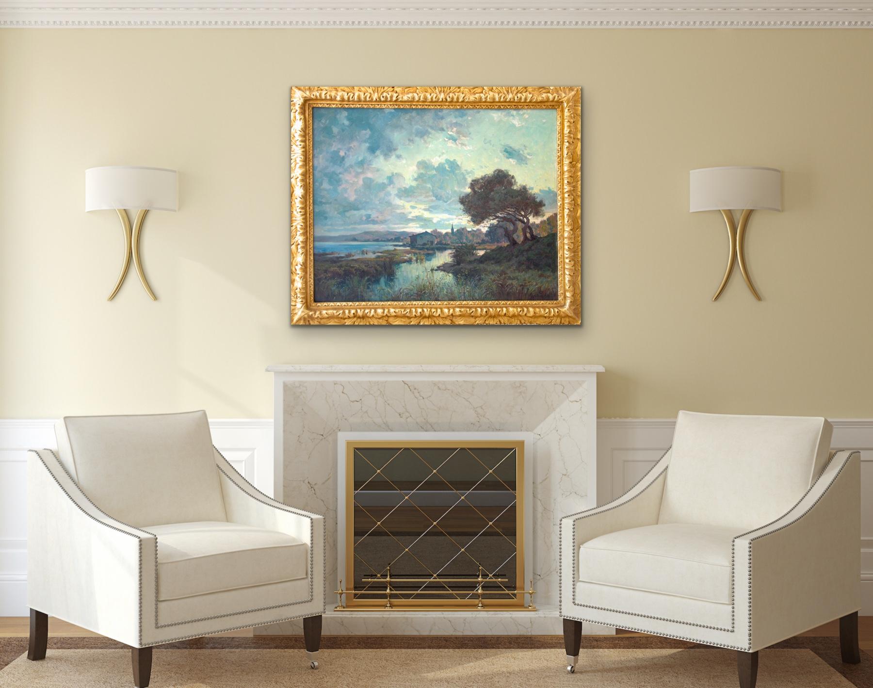 Paysage (Paisaje a lo largo del río Somme, Francia) en venta 6