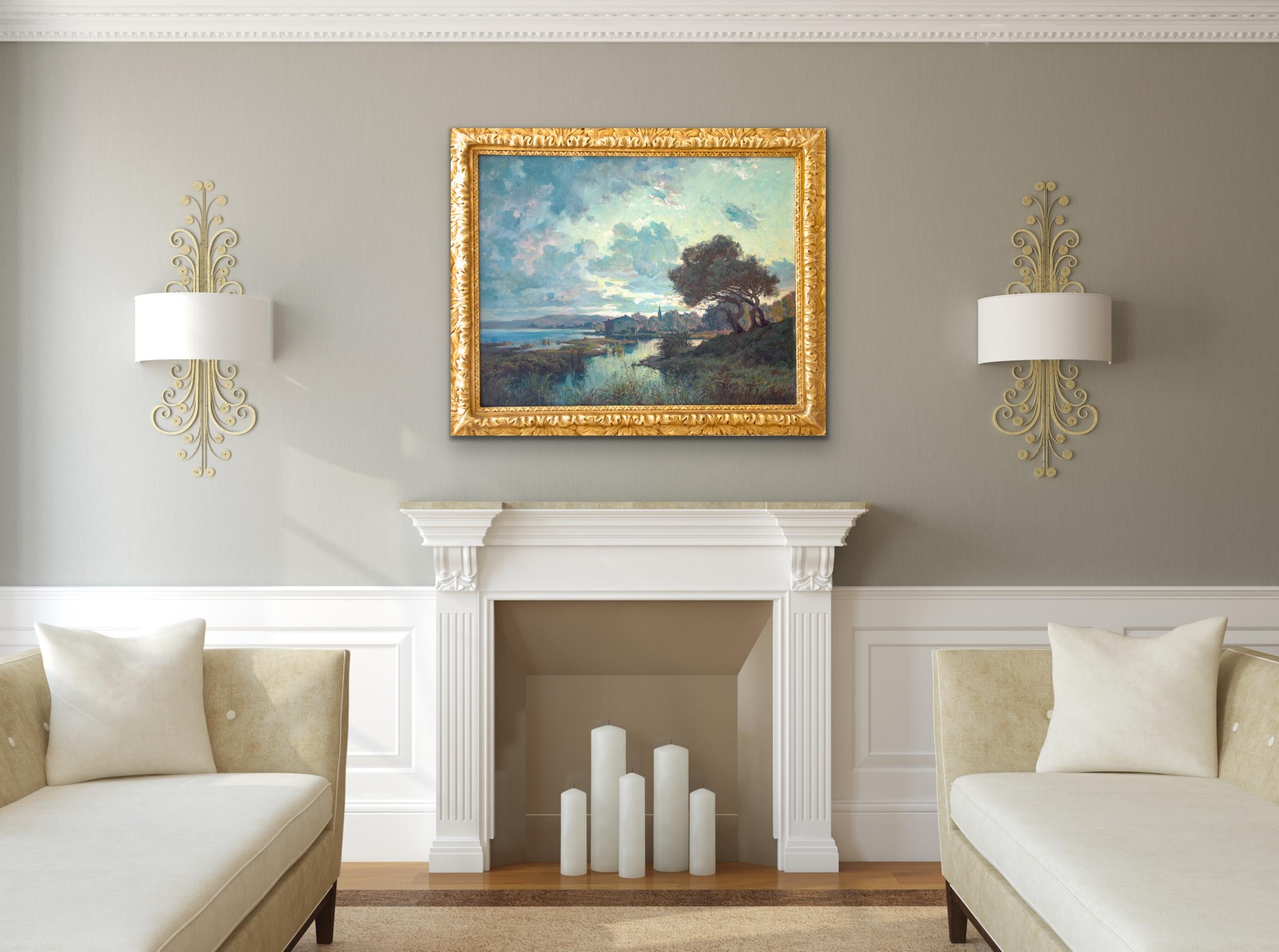 Paysage (Paisaje a lo largo del río Somme, Francia) en venta 8