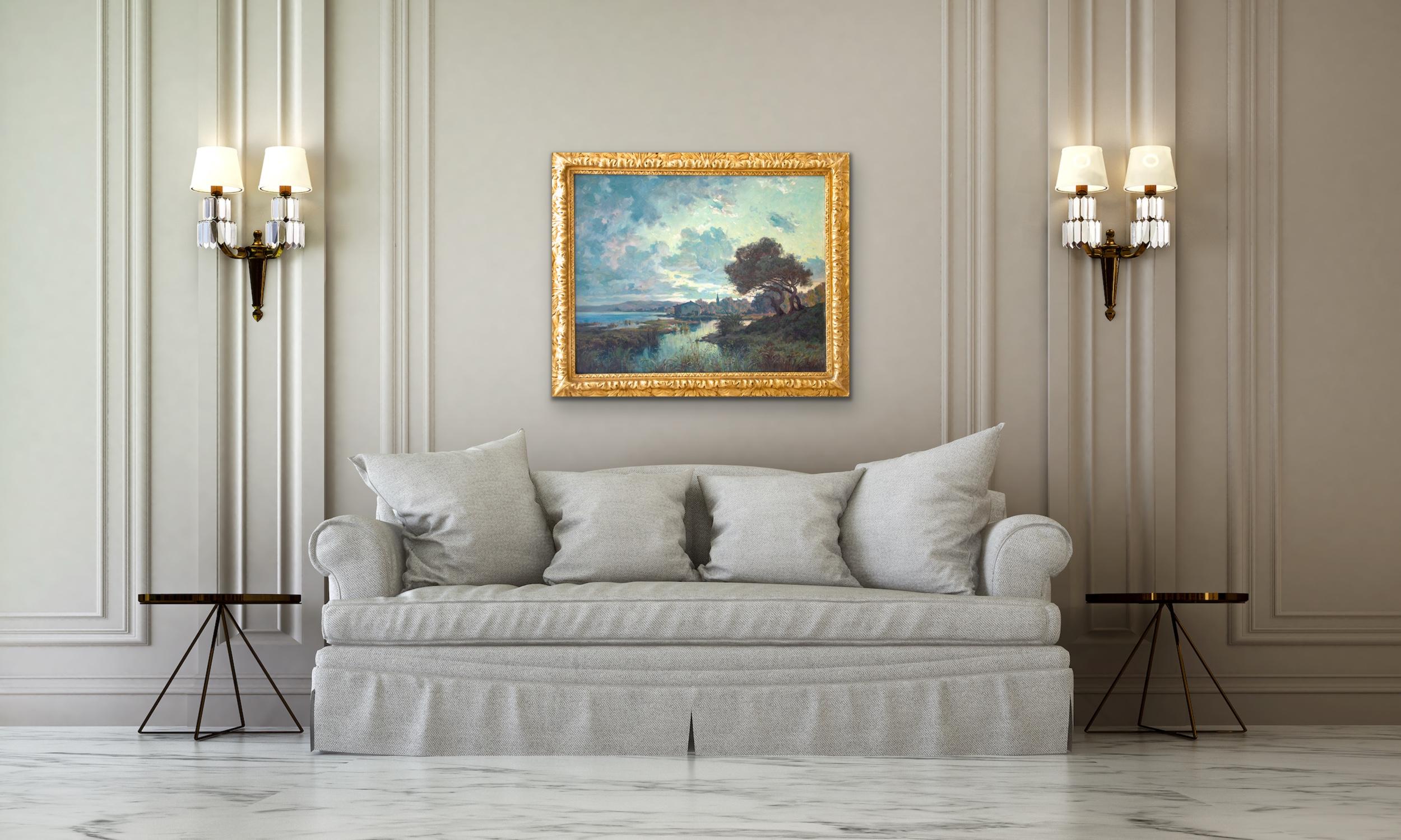 Paysage (Paisaje a lo largo del río Somme, Francia) en venta 5