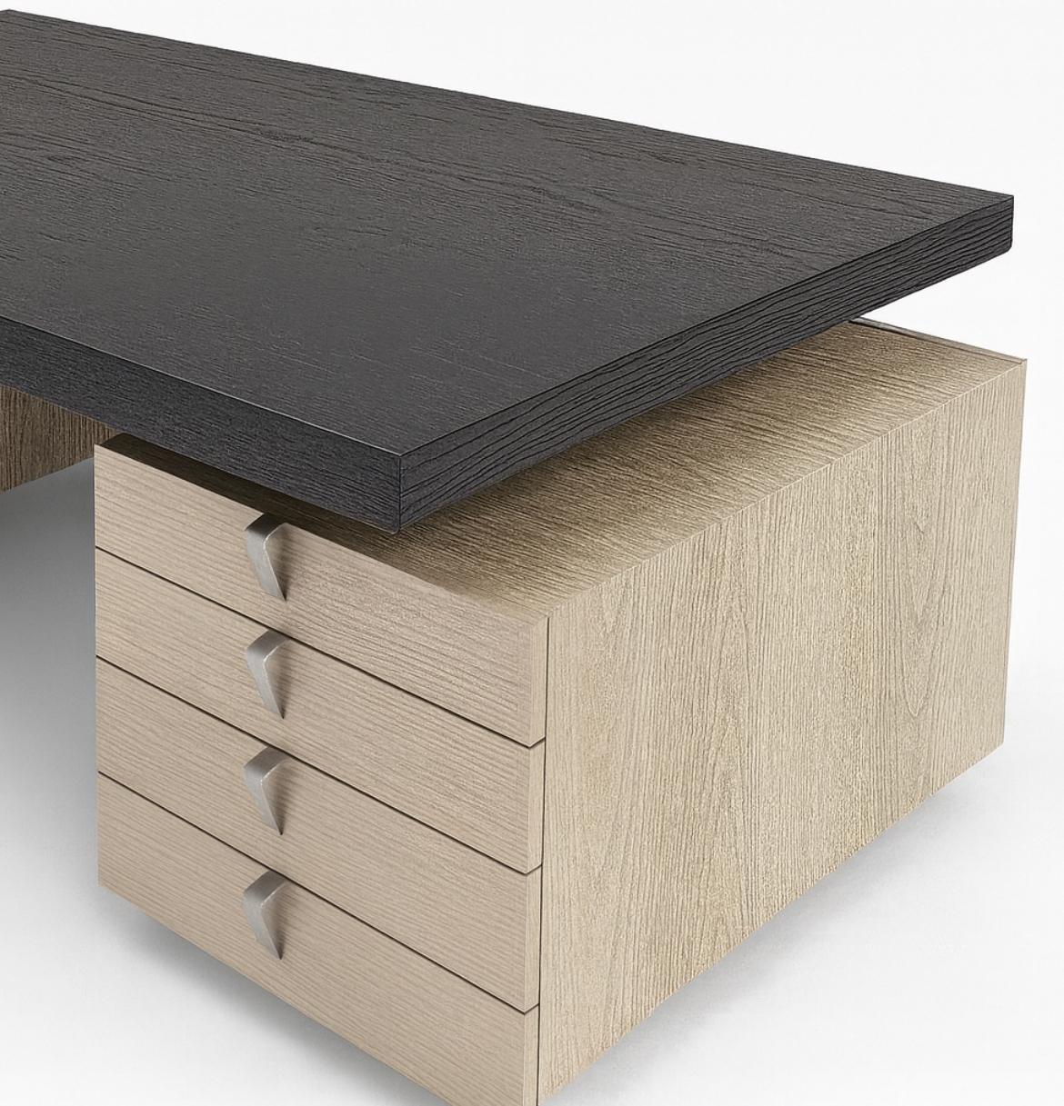 Modern Executive Partners Desk For Sale