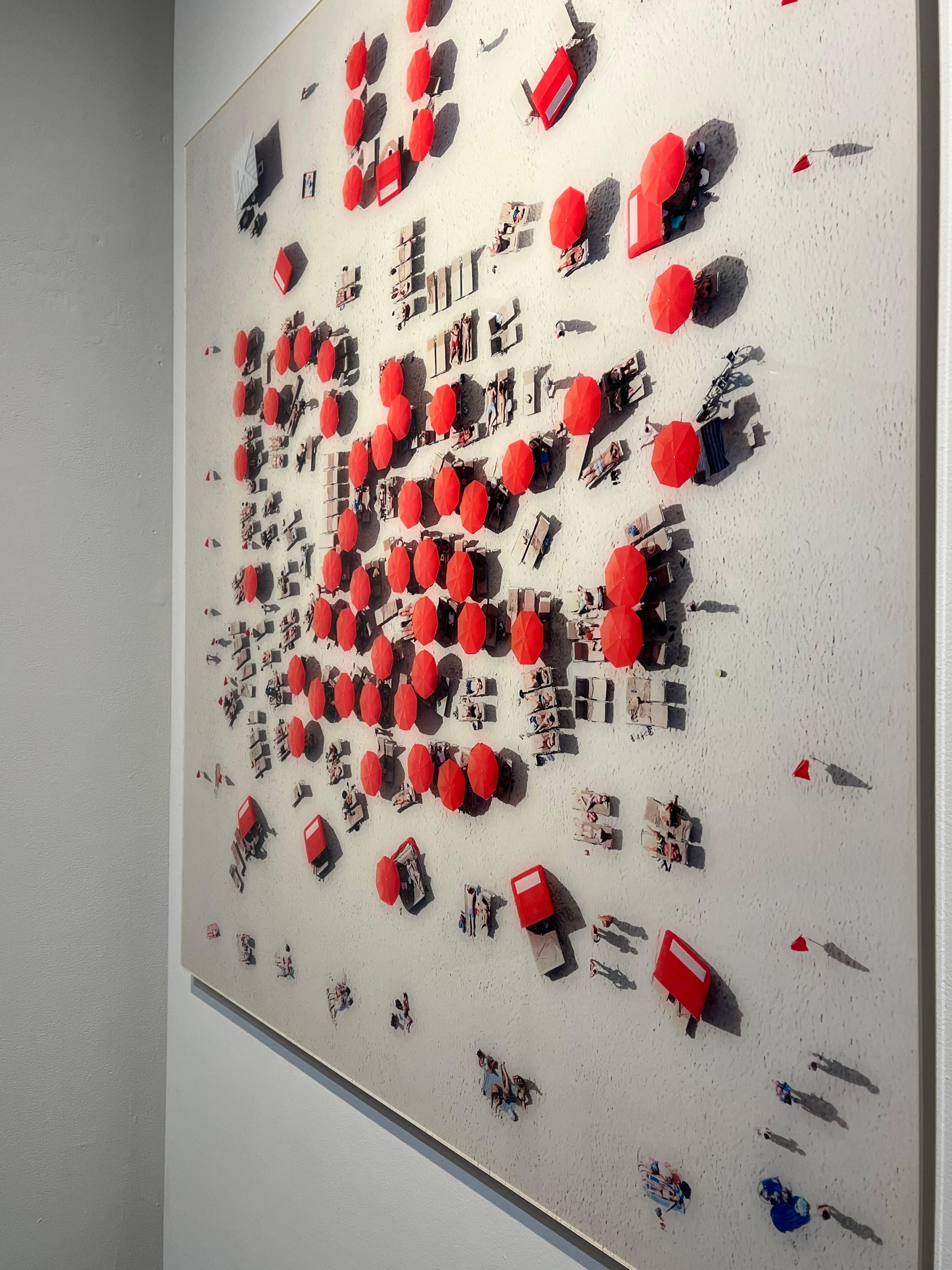 Red District - Contemporary Photograph by Antoine Rose