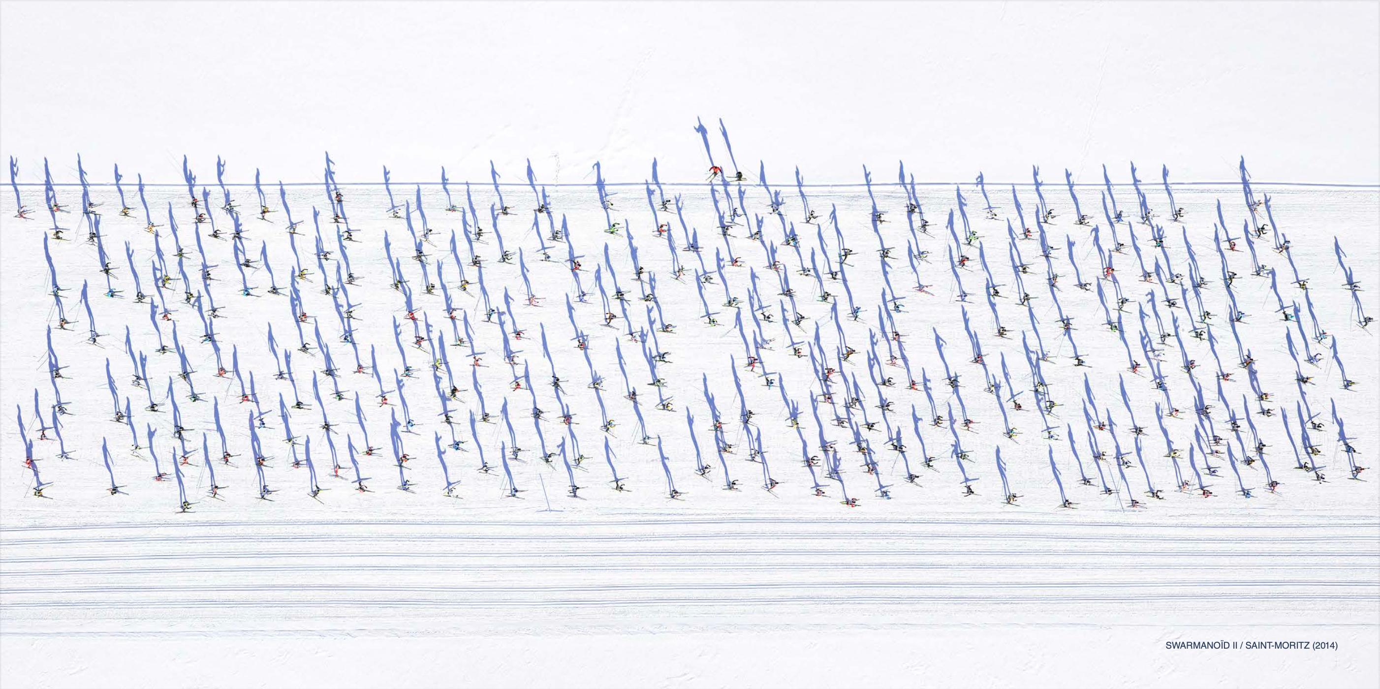 Color Photograph di Antoine Rose - Swarmanoïd II