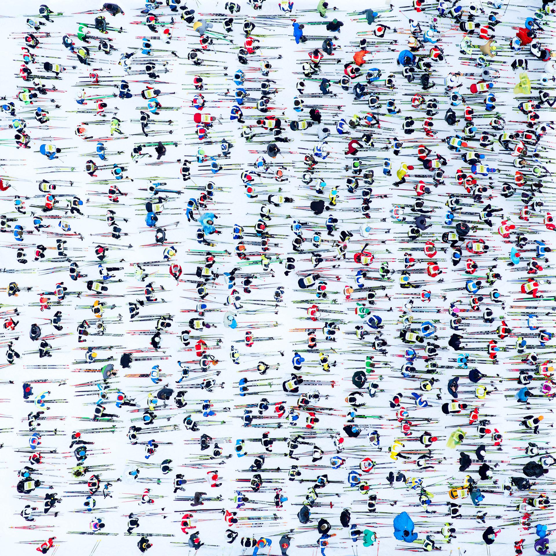 Color Photograph Antoine Rose - Couleurs d'hiver