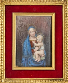 ANTOINE SOUSTRE (XIX secolo) Francia, Limoges - Post-raffaellita