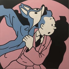 Tintin in a Fox