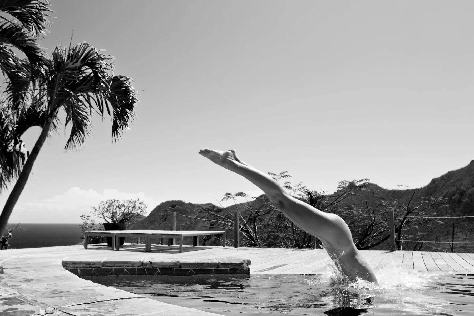 Wasser Schwarz-Weiß-Fotografie