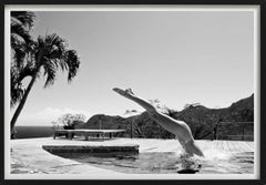 Ivory Rose Strzalkowski, Nude Jumping into a Pool, Summer - Fine Art Photography