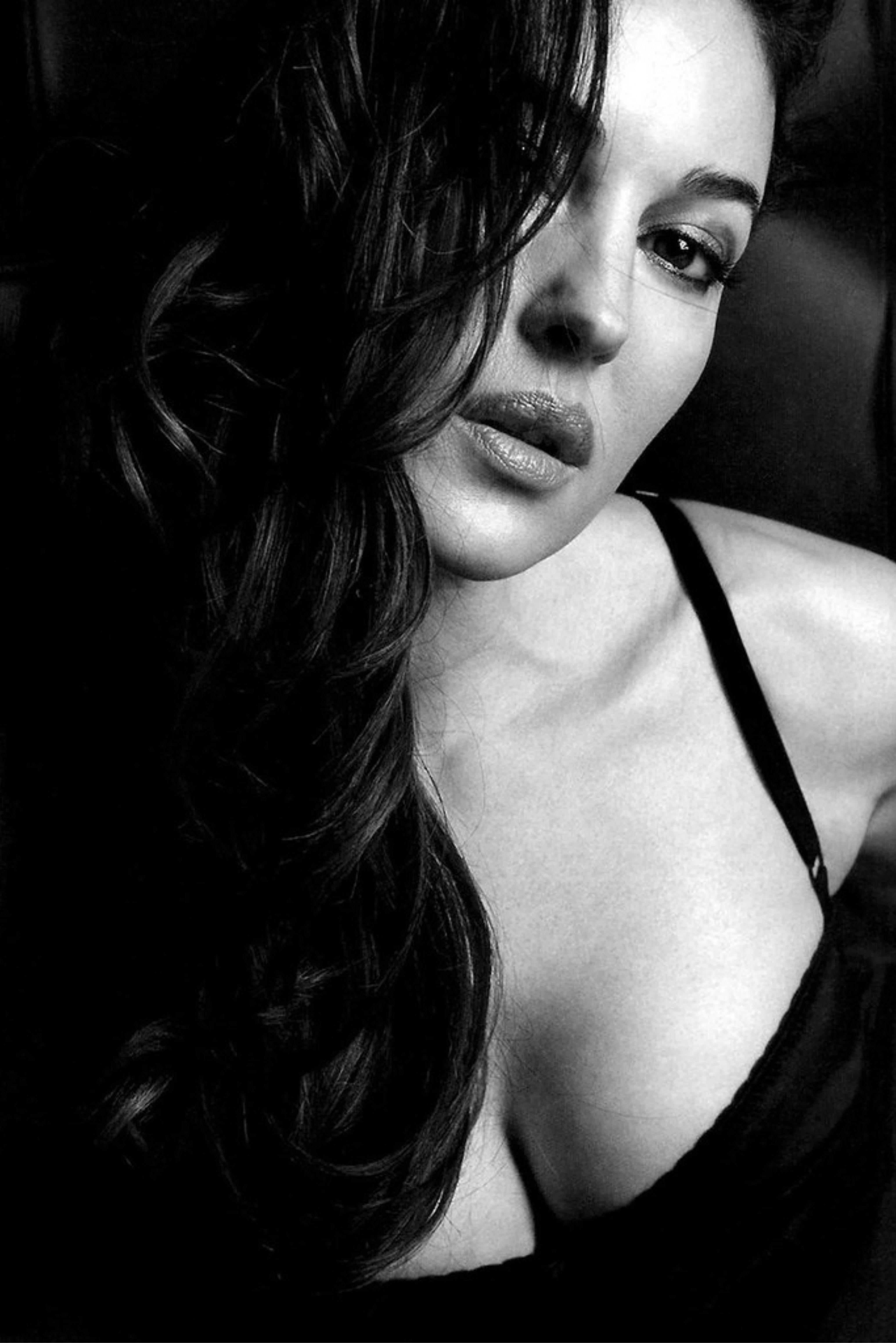 Antoine Verglas Black and White Photograph - Monica Belluci - Limited Edition Fine Art Photography