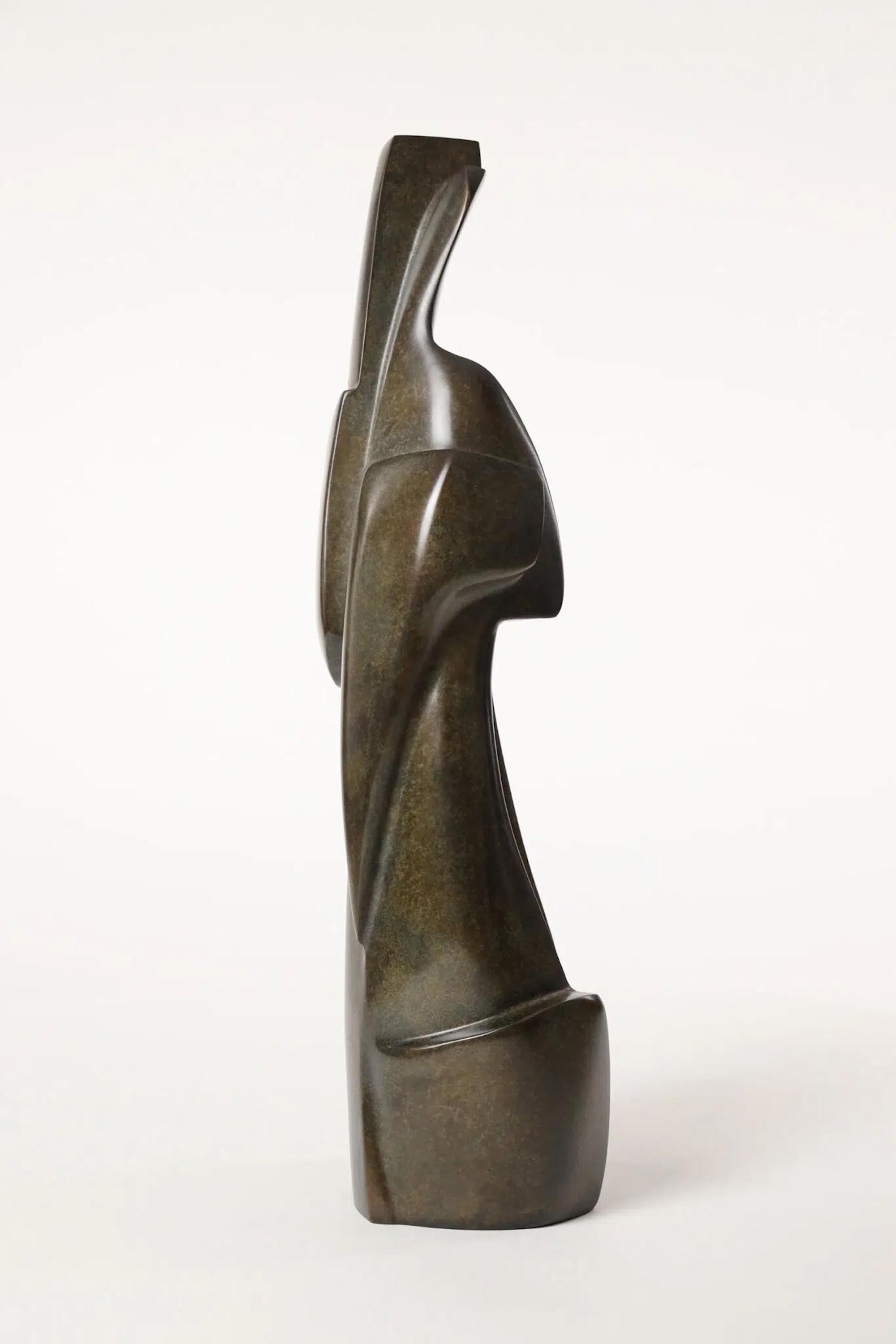 Sophia is an abstract bronze sculpture by French artist Antoine Vidal. Dimensions are 50 × 14 × 13 cm (19.7 × 5.5 × 5.1 in). 8 editions, 4 artist
s proofs.

Antoine Vidal’s bronze sculptures, often defined by a pronounced verticality and totemic