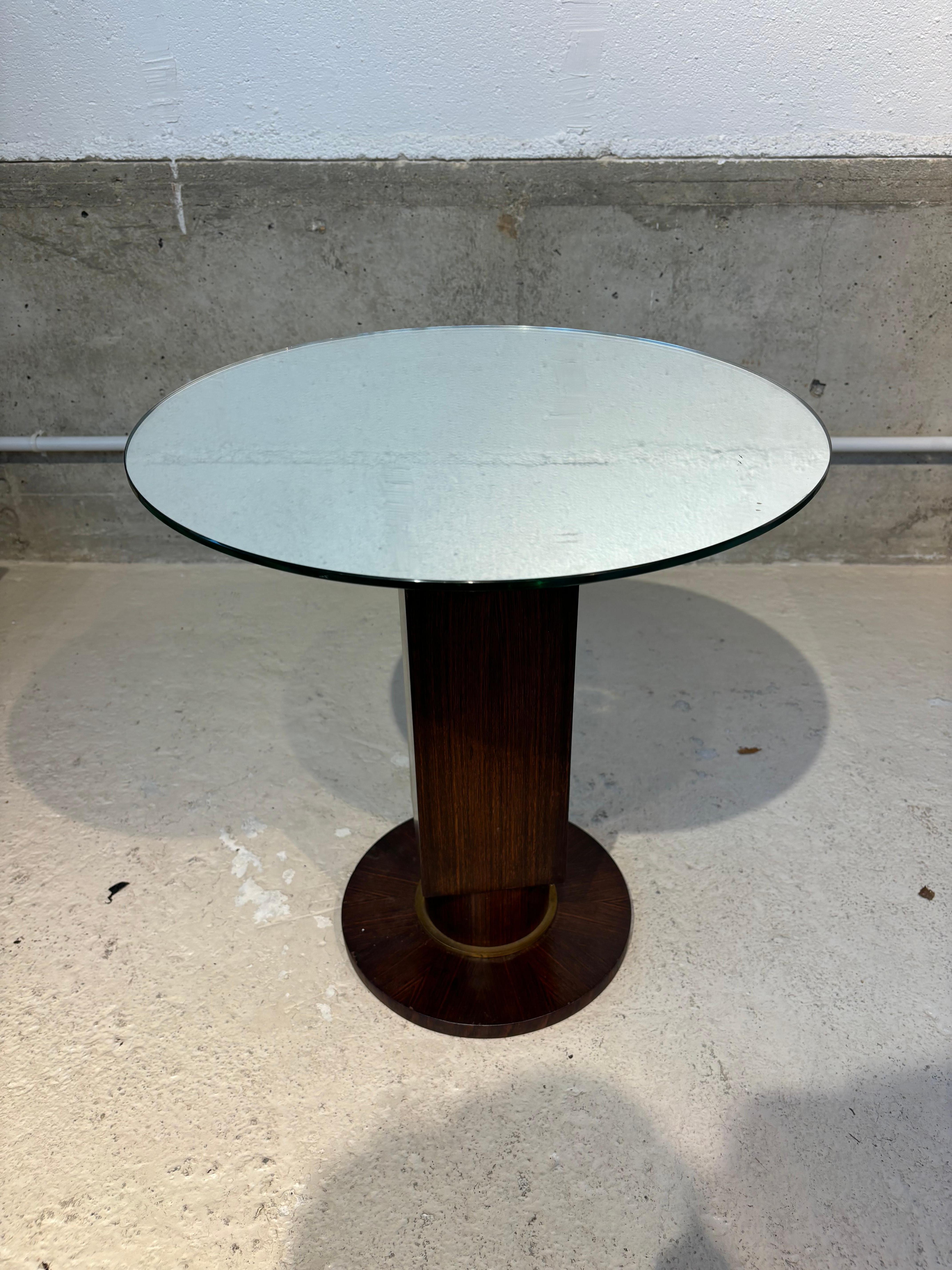 Antoinette guéridon by Jules Leleu For Sale 4