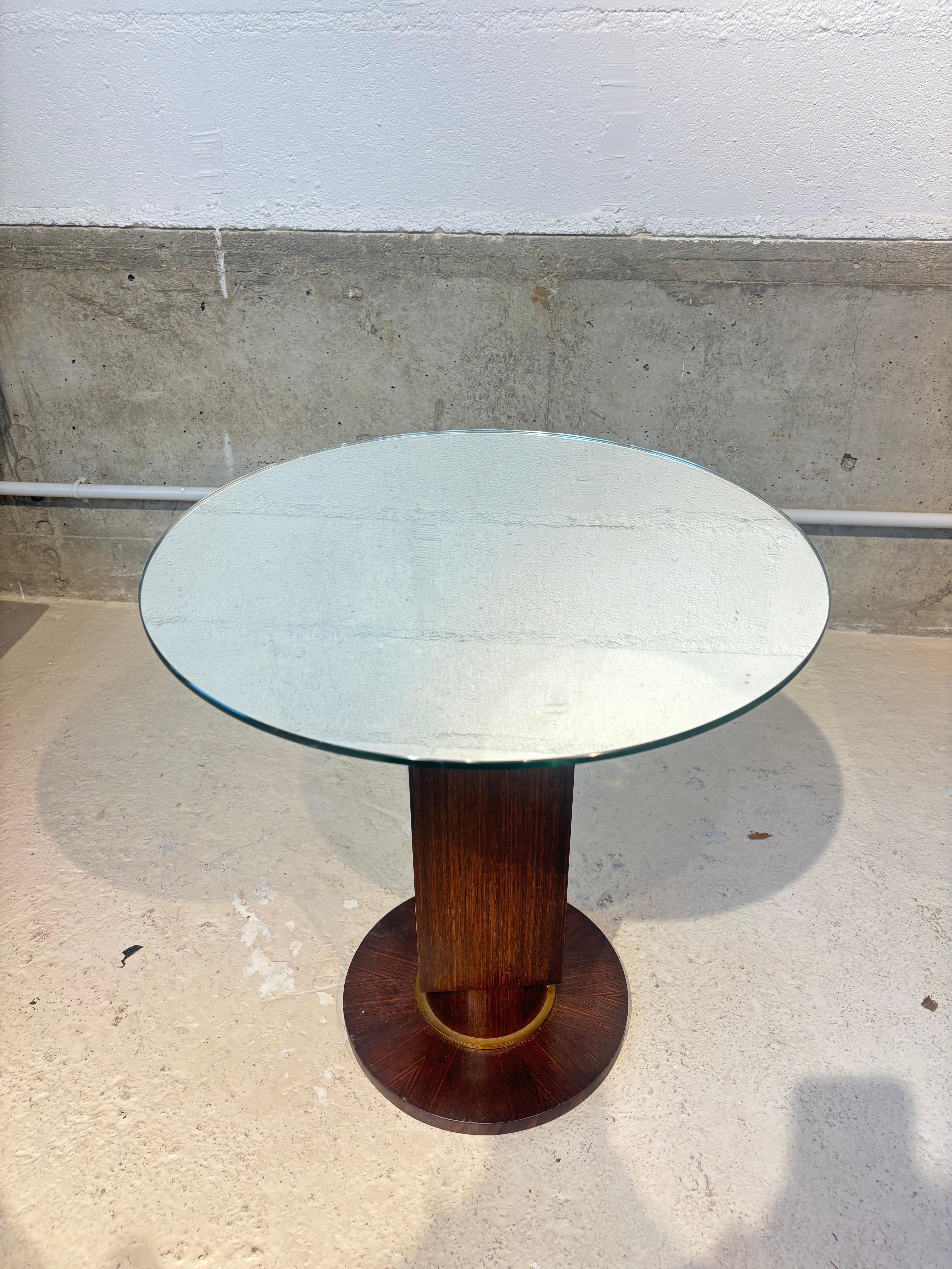 Antoinette guéridon by Jules Leleu For Sale 5