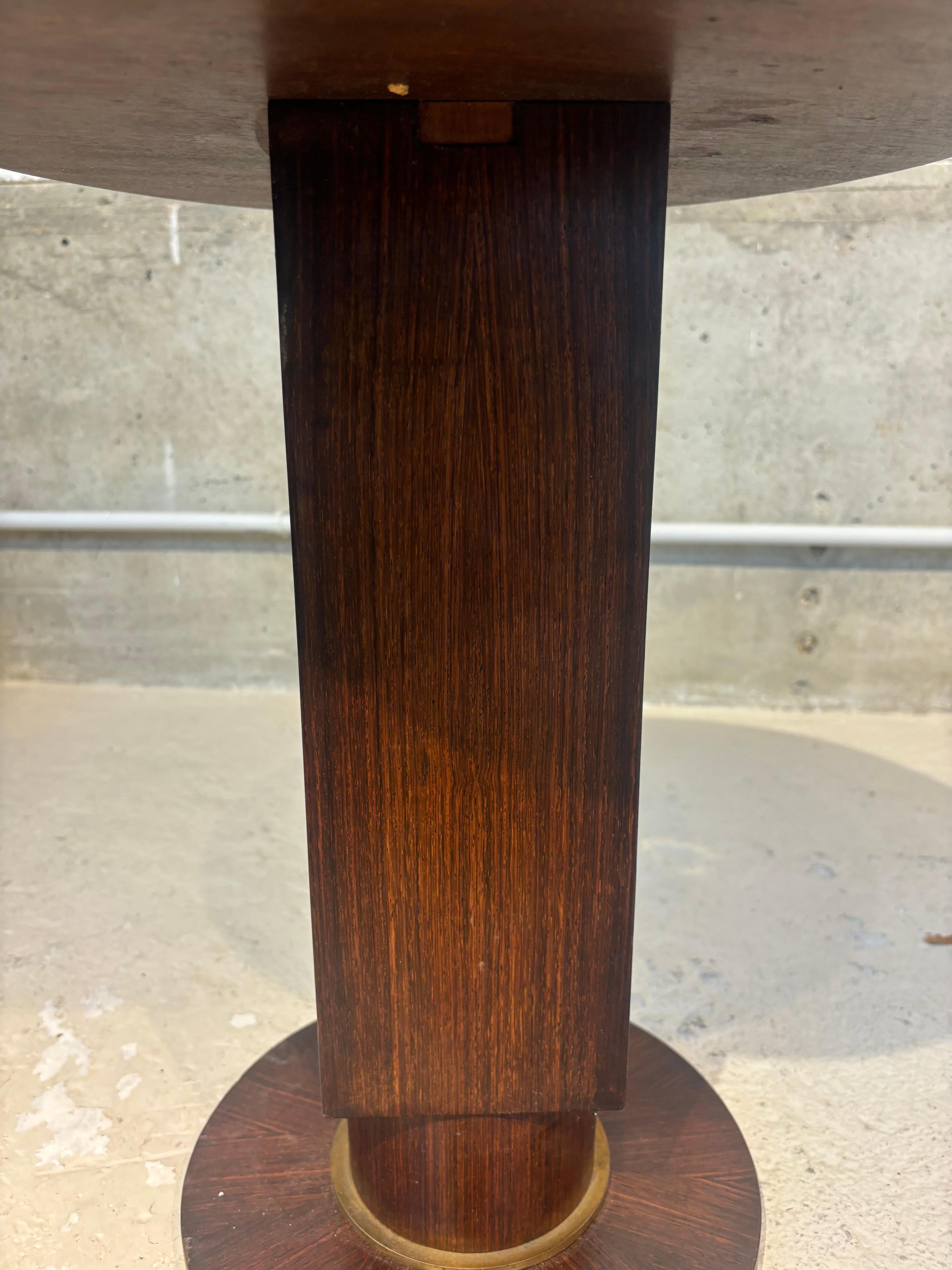 Antoinette guéridon by Jules Leleu For Sale 2