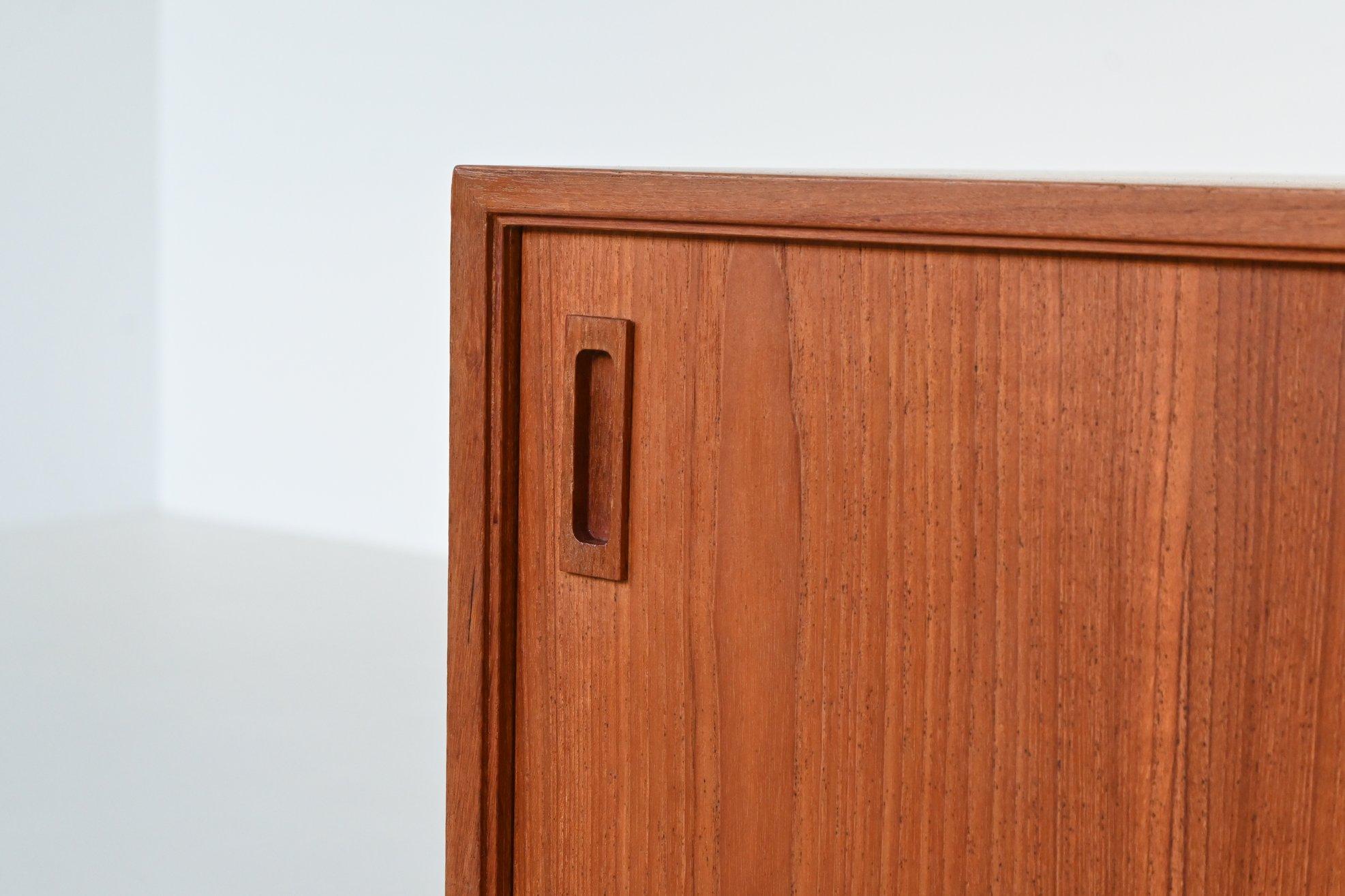 Anton Borg sideboard in teak Randers Mobelfabrik Denmark 1960 For Sale 8