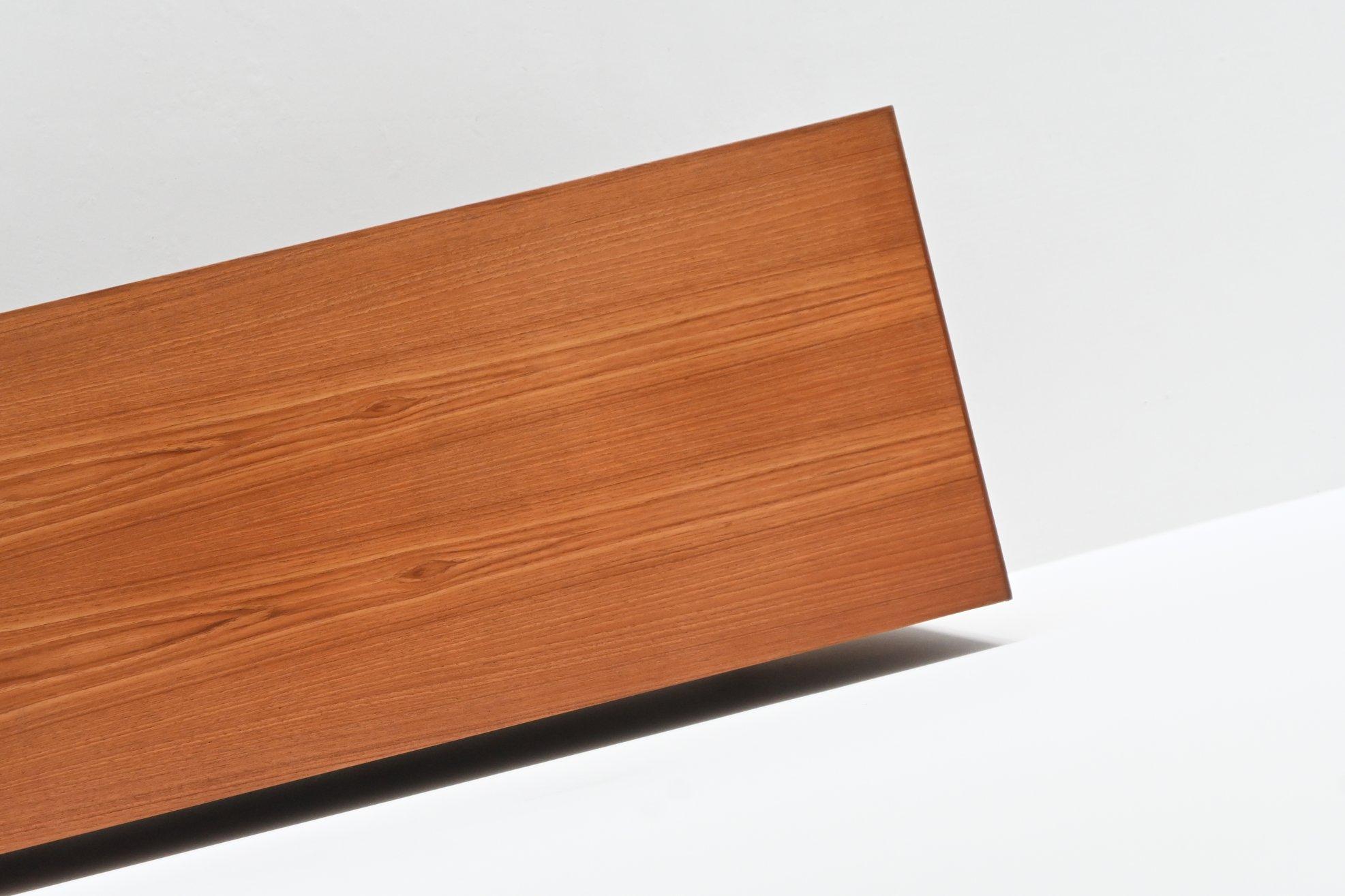 Anton Borg sideboard in teak Randers Mobelfabrik Denmark 1960 For Sale 11