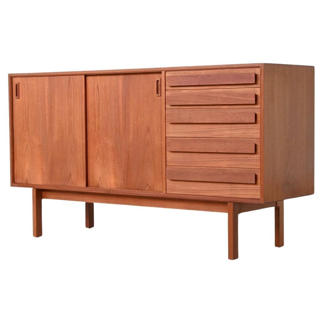Anton Borg sideboard in teak Randers Mobelfabrik Denmark 1960 For Sale