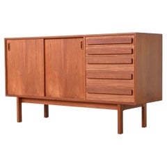 Anton Borg sideboard in teak Randers Mobelfabrik Denmark 1960