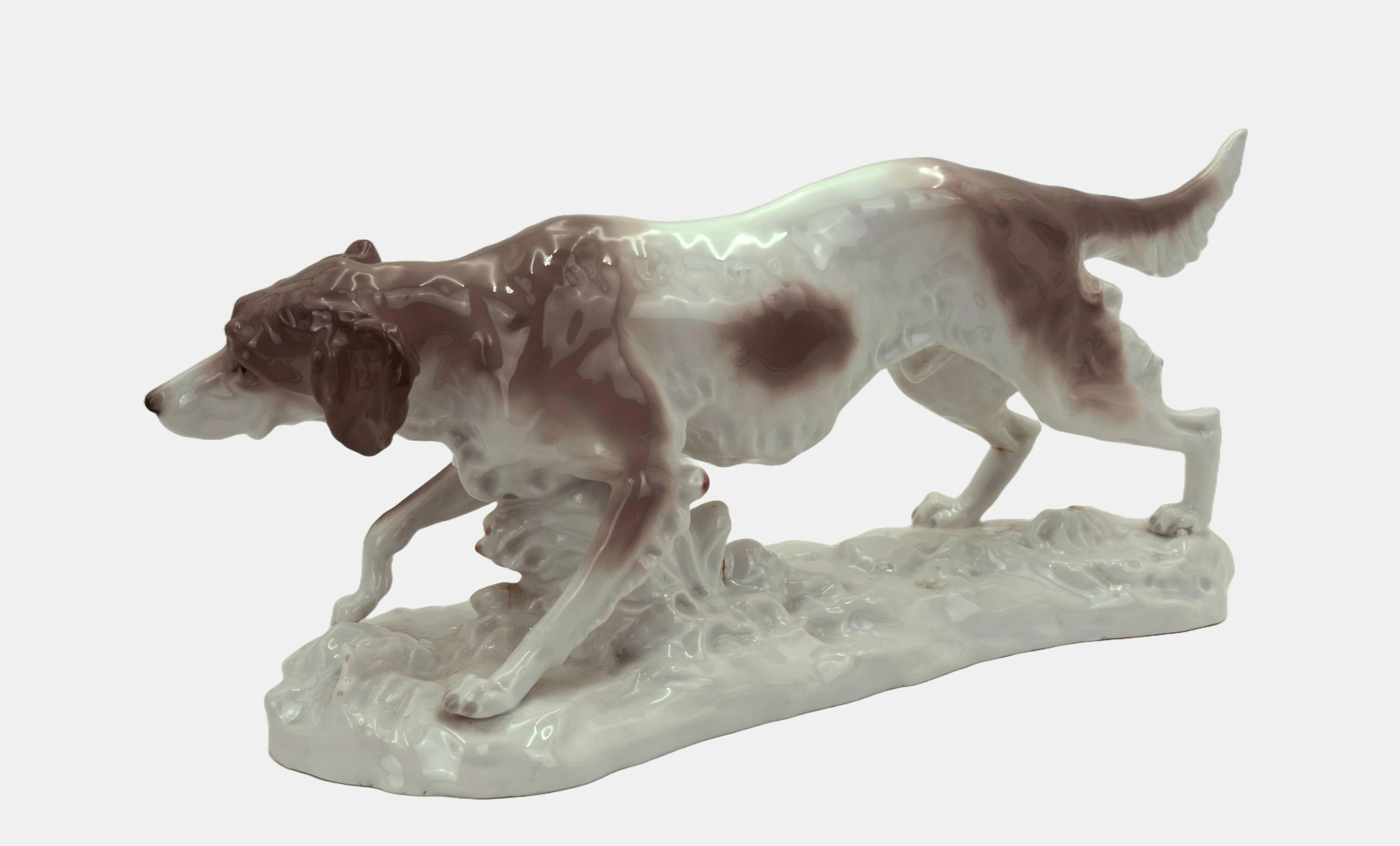 Pointer / - The elegance of the hunting dog - - Realist Sculpture by Anton Büschelberger