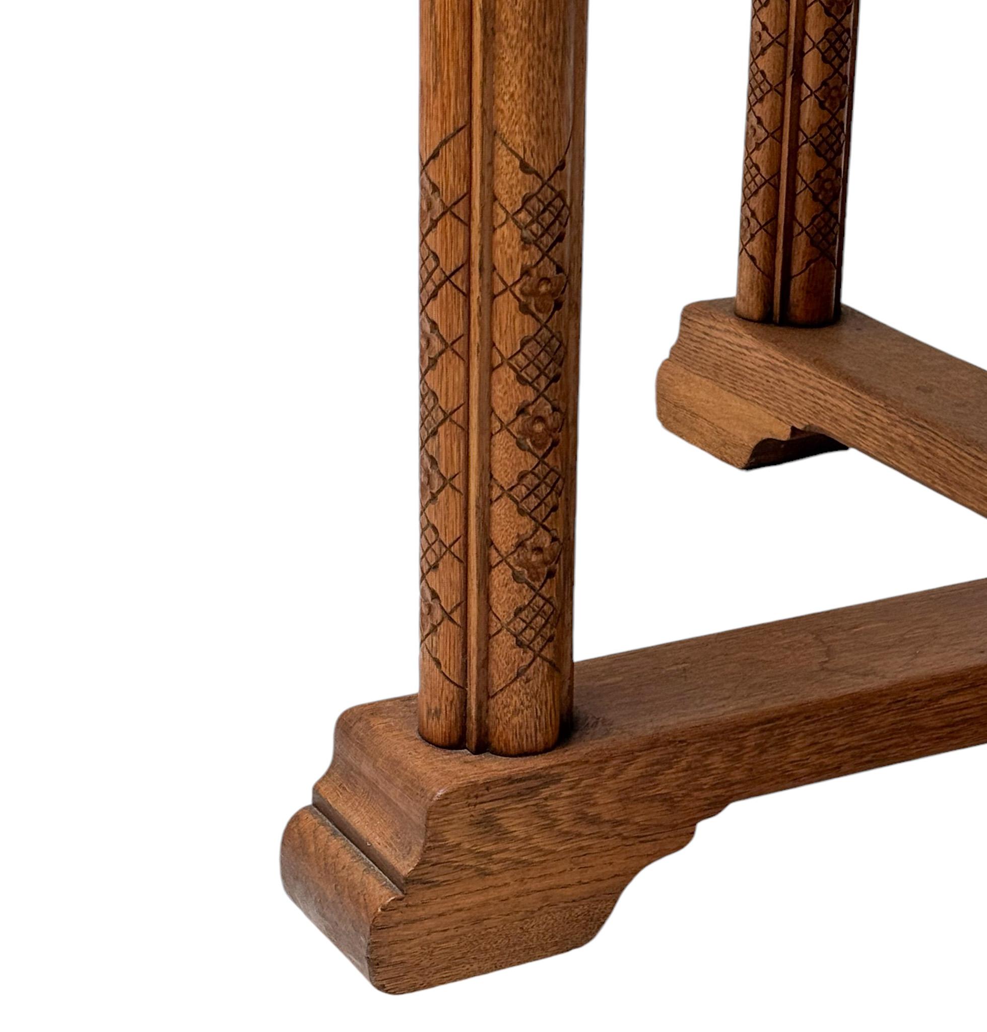 Anton Fortuin Rustic Brutalist Dining Room Table, 1944 For Sale 5