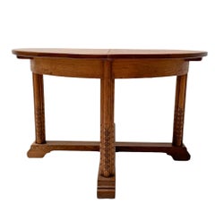 Table de salle à manger brutaliste rustique Anton Fortuin, 1944