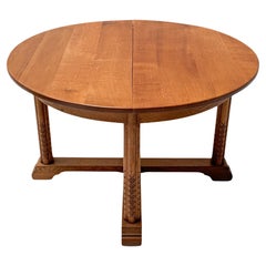 Anton Fortuin Mesa de Comedor Brutalista Rústica, 1944