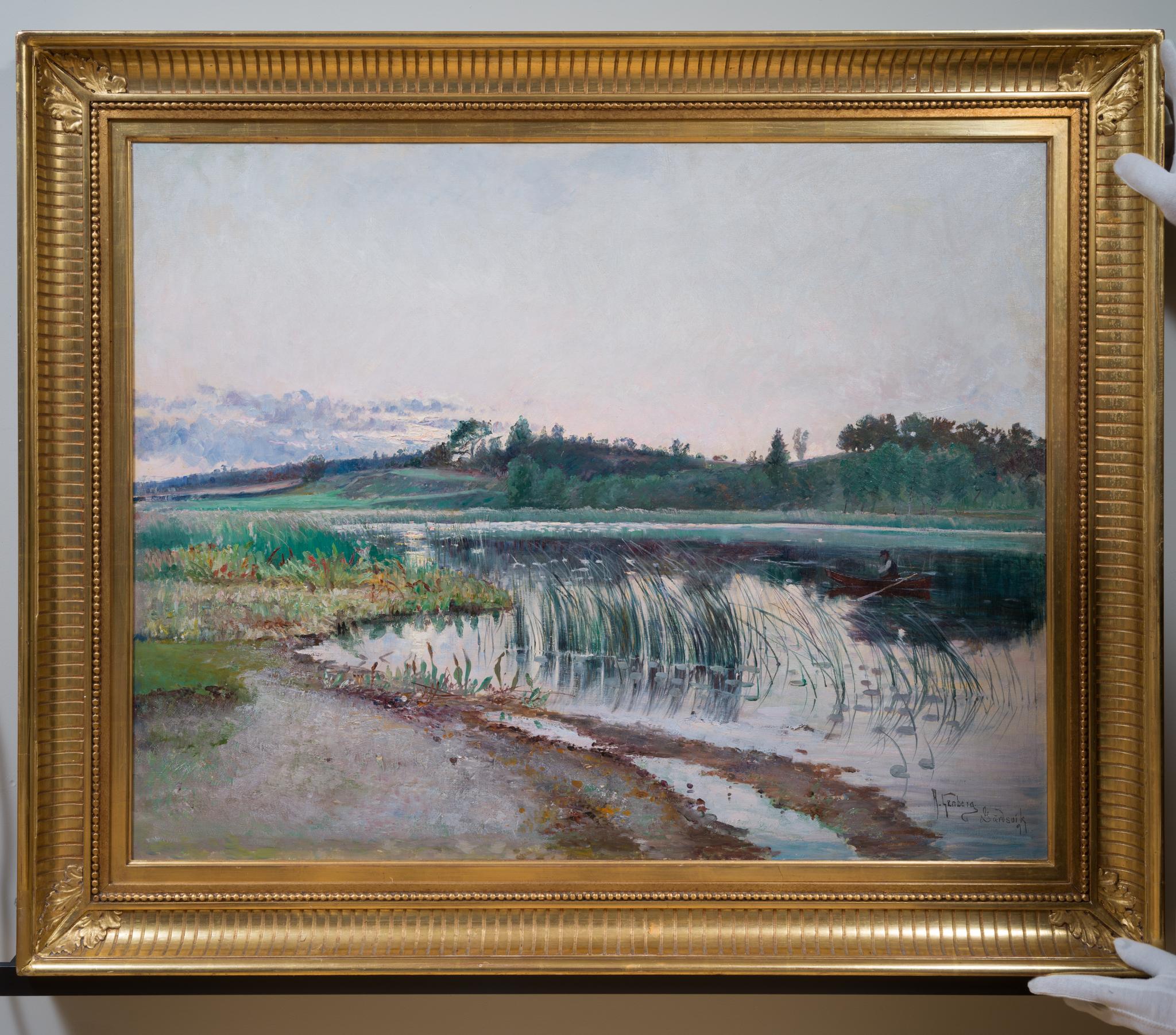 Lakeside at Gärdsvik, Ljusterö, 1891 For Sale 2