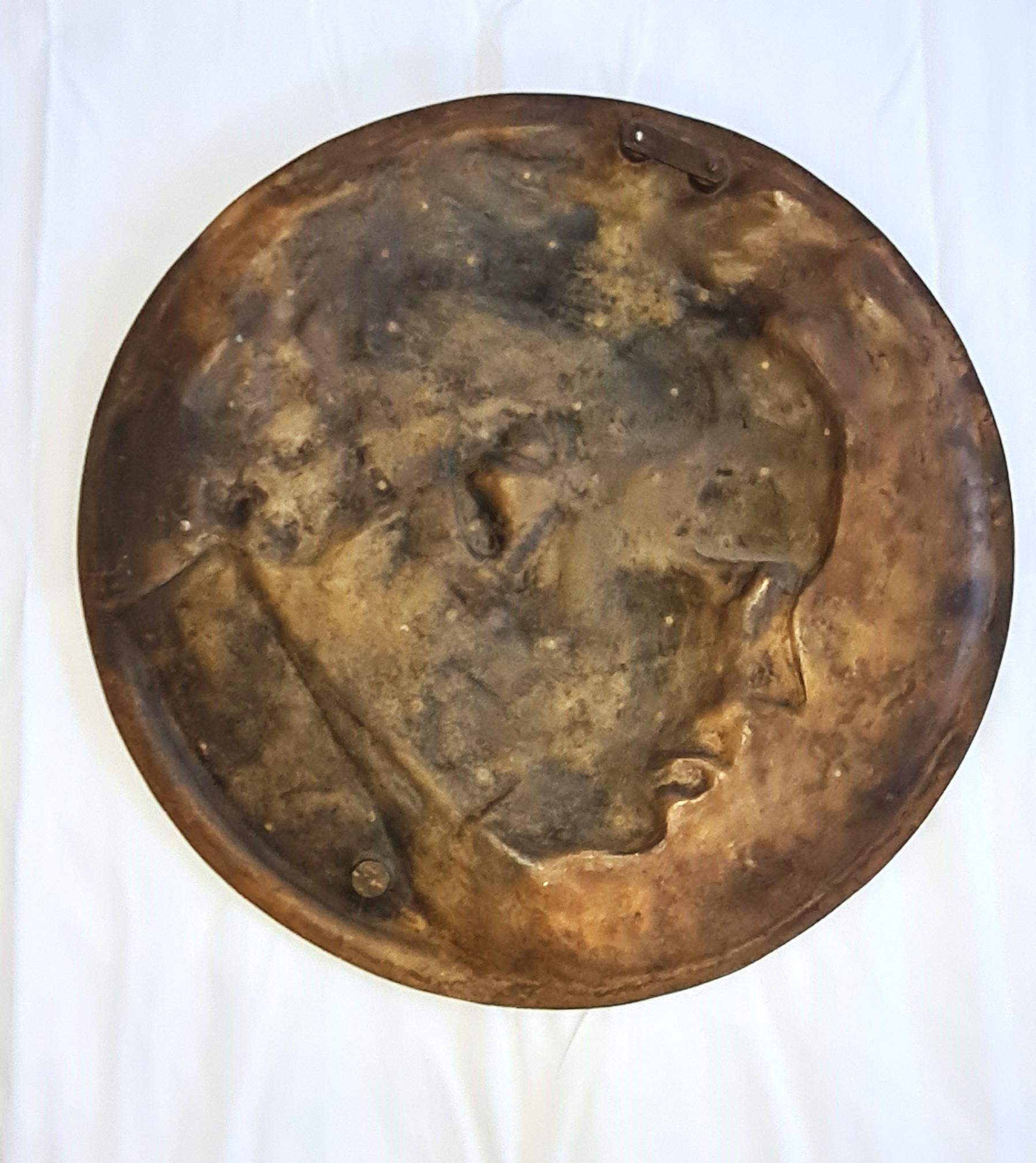 Austriaco Anton Grath: Rilievo in bronzo Jugenstil da 50 cm Franz Schubert in vendita