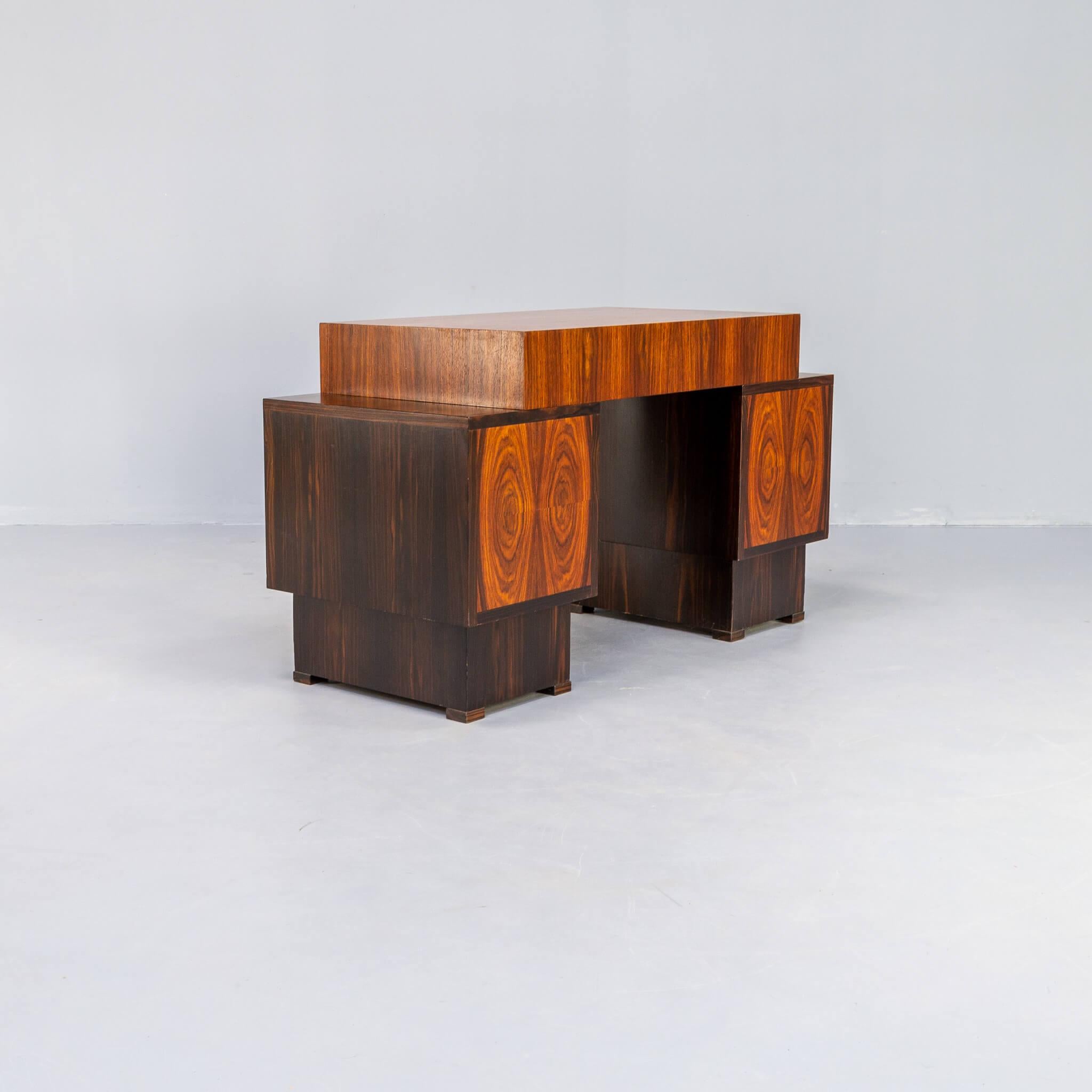 Anton Hamaker Art Deco Writing Desk from the Amsterdam School for ‘t Woonhuys For Sale 1
