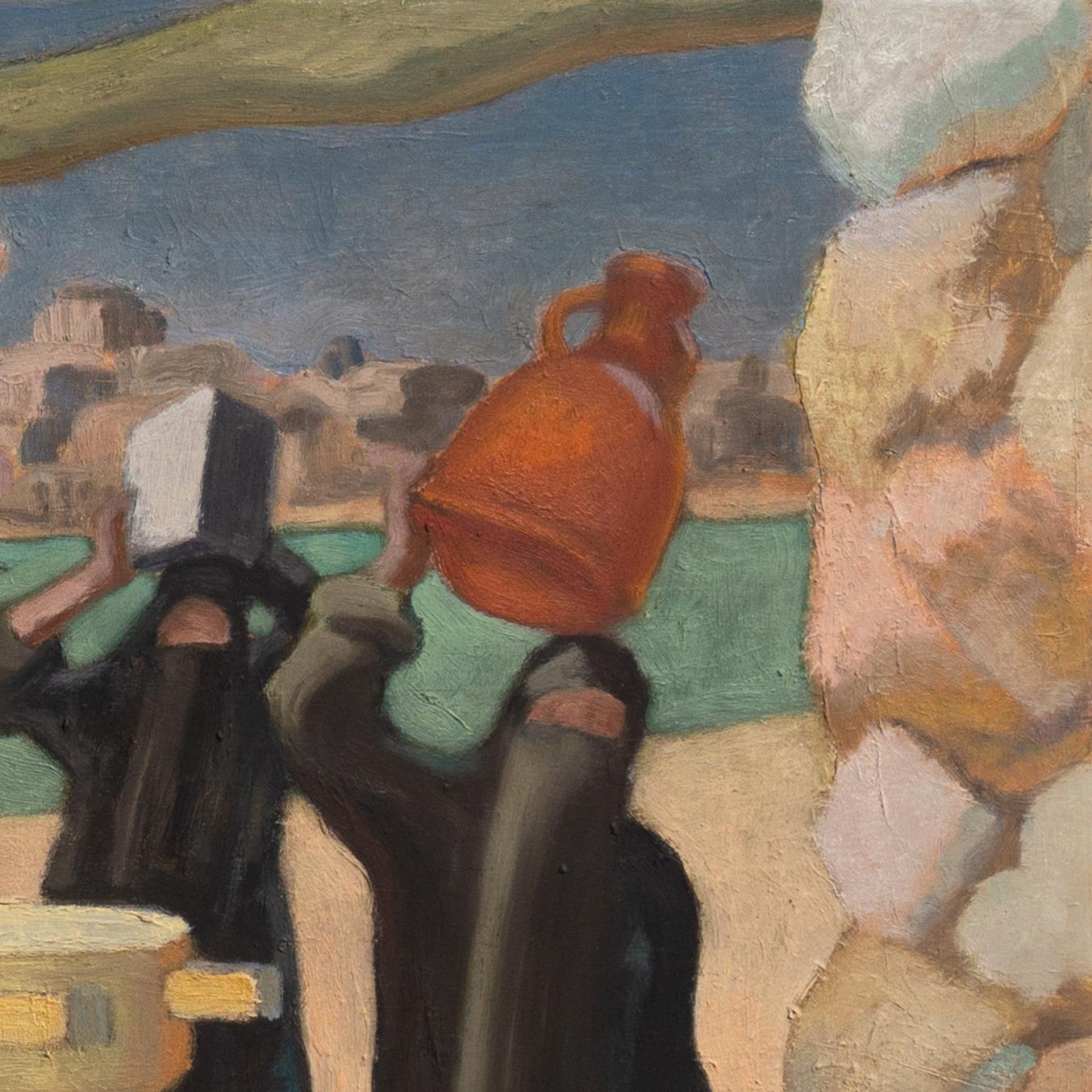 Painted by Anton Hansen (Danish, 1891-1960) circa 1935 and stamped, verso, with certification of authenticity.
Provenance: Airforce Captain A.P. Botved, a personal friend of the artist, and thereafter by descent in the family.
Exhibited: Presumably