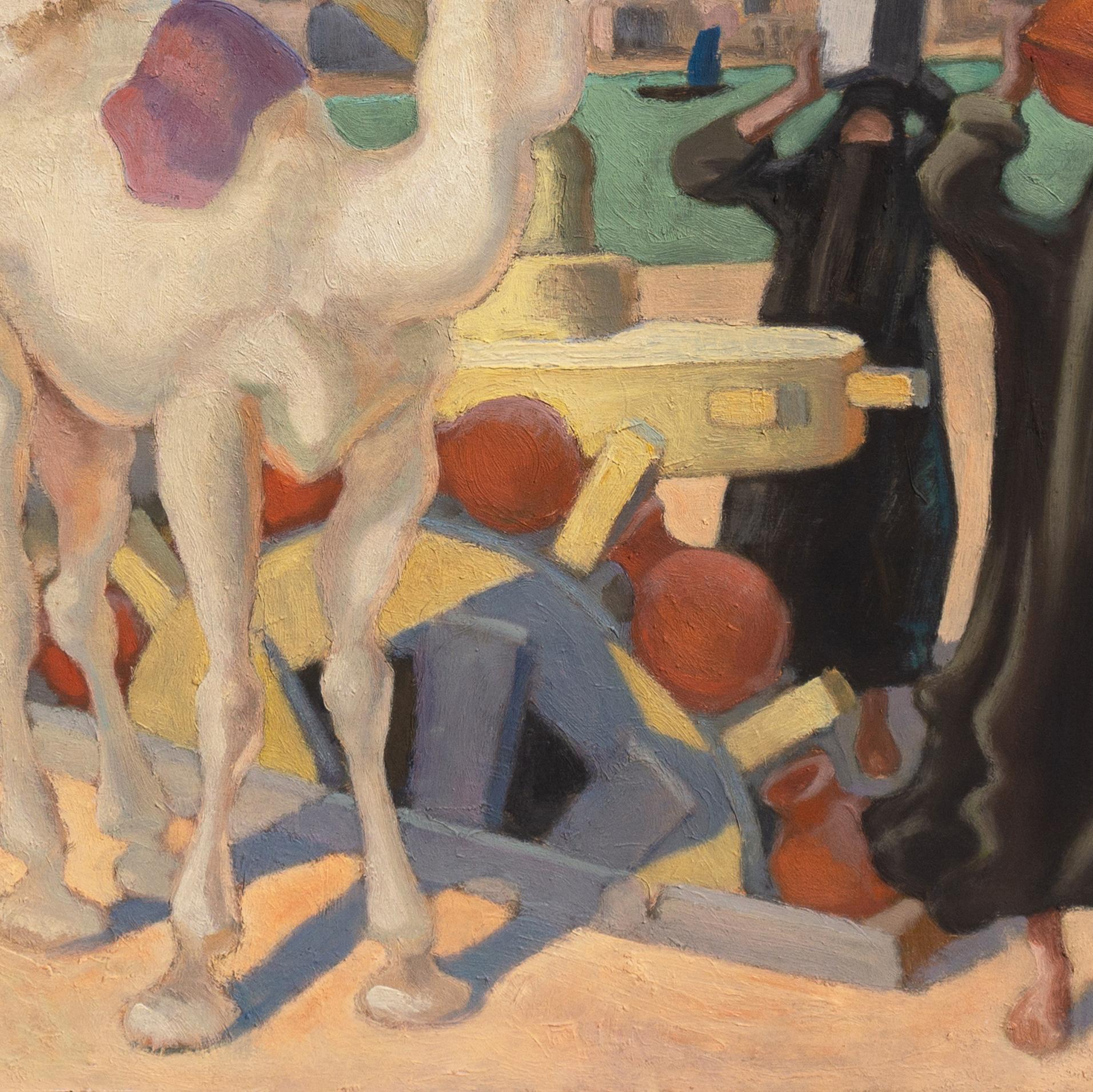 Pintado por Anton Hansen (danés, 1891-1960) hacia 1935 y sellado, en el reverso, con certificación de autenticidad.
Procedencia: Capitán de las Fuerzas Aéreas A.P. Botved, amigo personal del artista, y a partir de entonces por descendencia en la