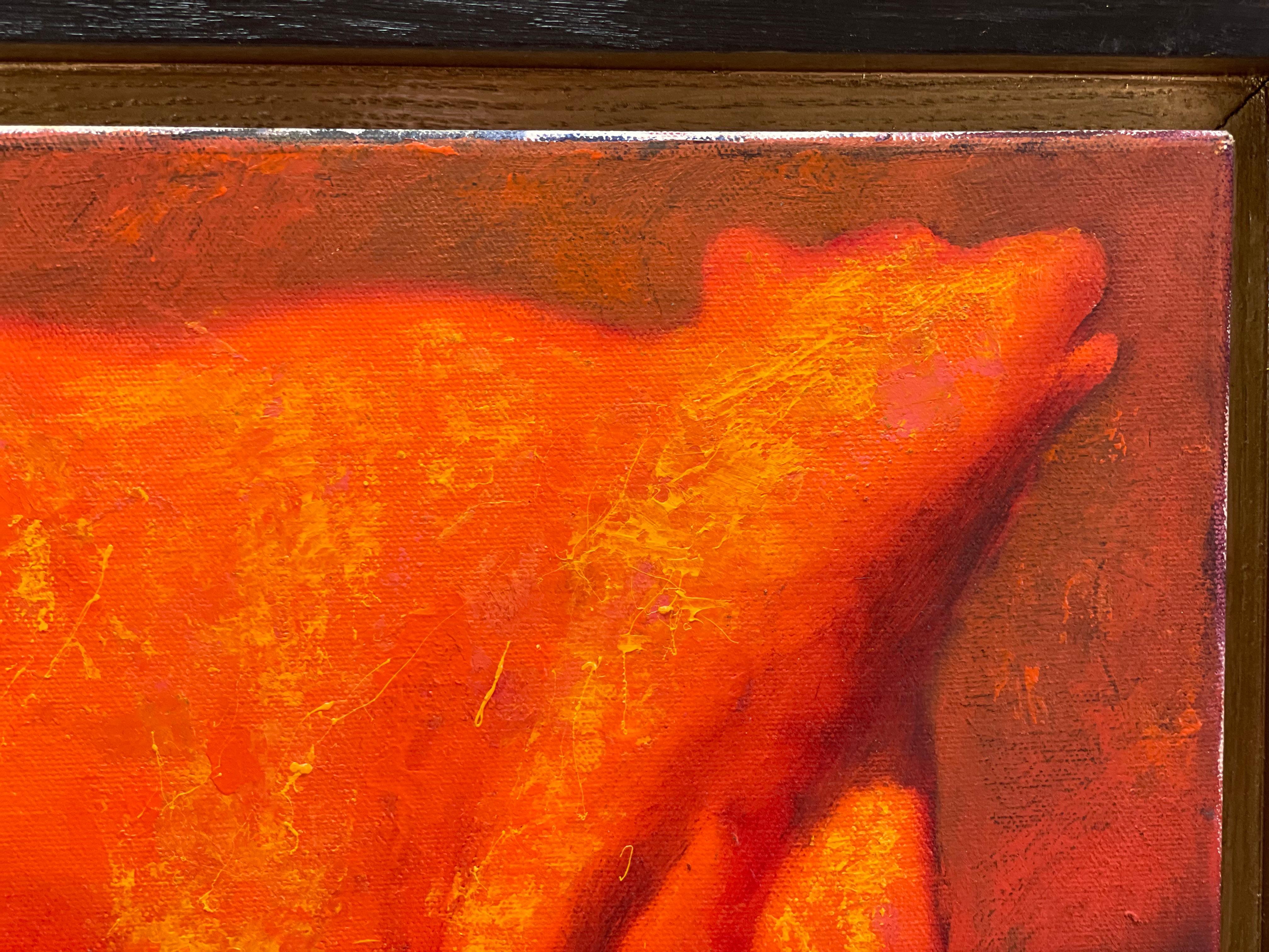 Ursus red - Painting by Anton Kandinsky