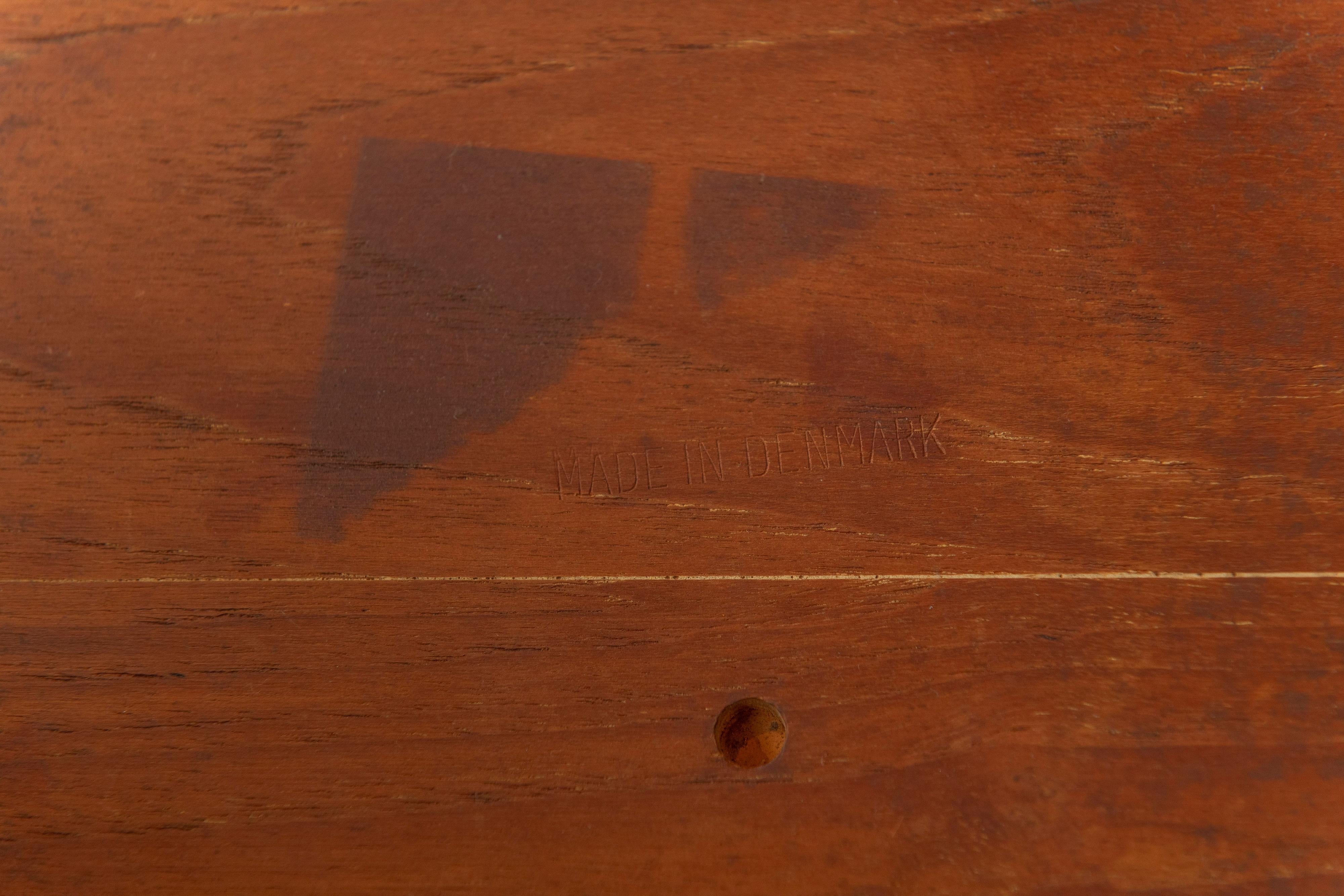 Teak Anton Kildeberg Side Table, Denmark