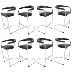 Tabourets de bar Anton Lorenz pour Thonet