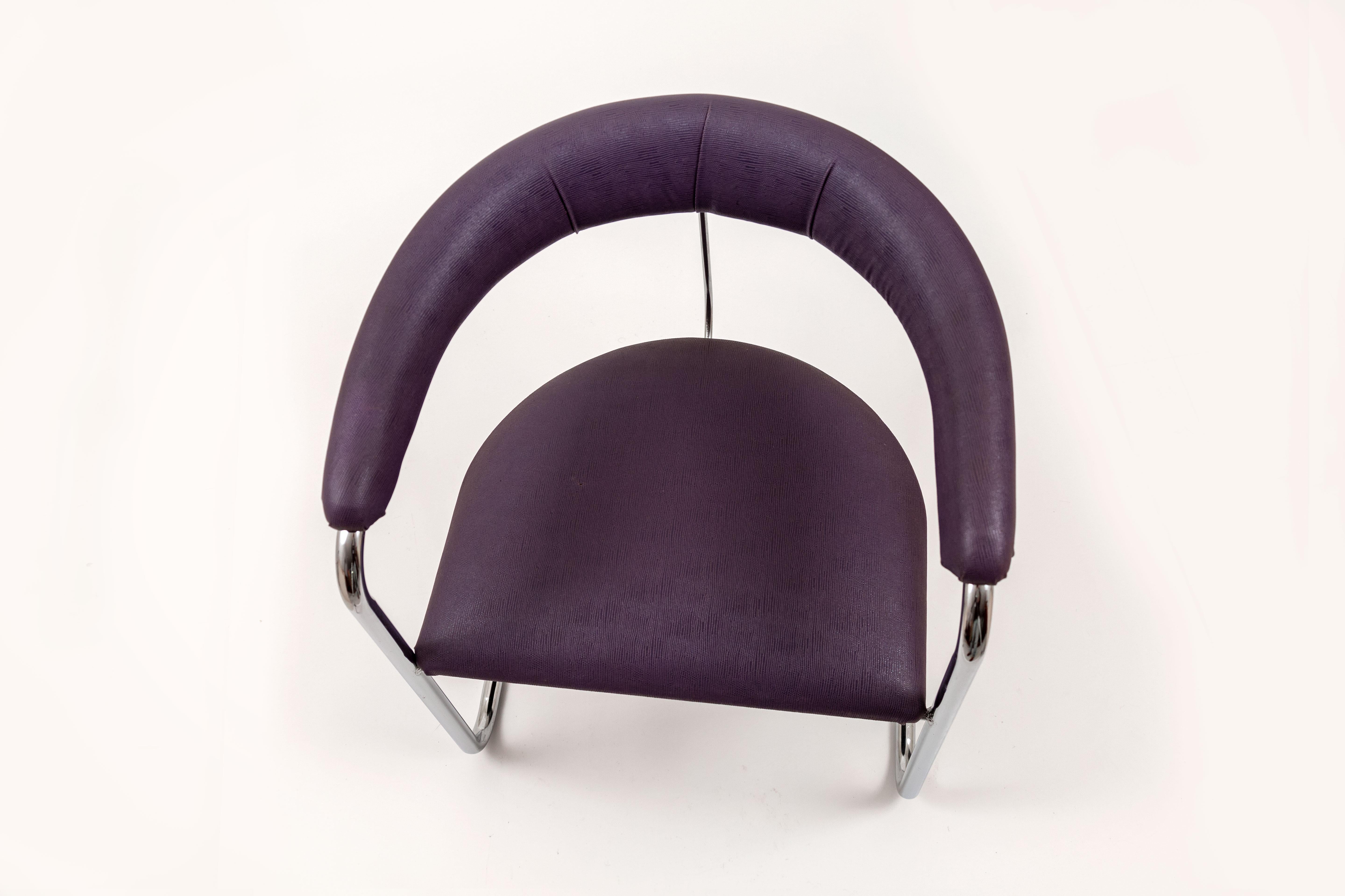 Anton Lorenz pour Thonet Chaises chromées en porte-à-faux Bon état - En vente à Pineville, NC