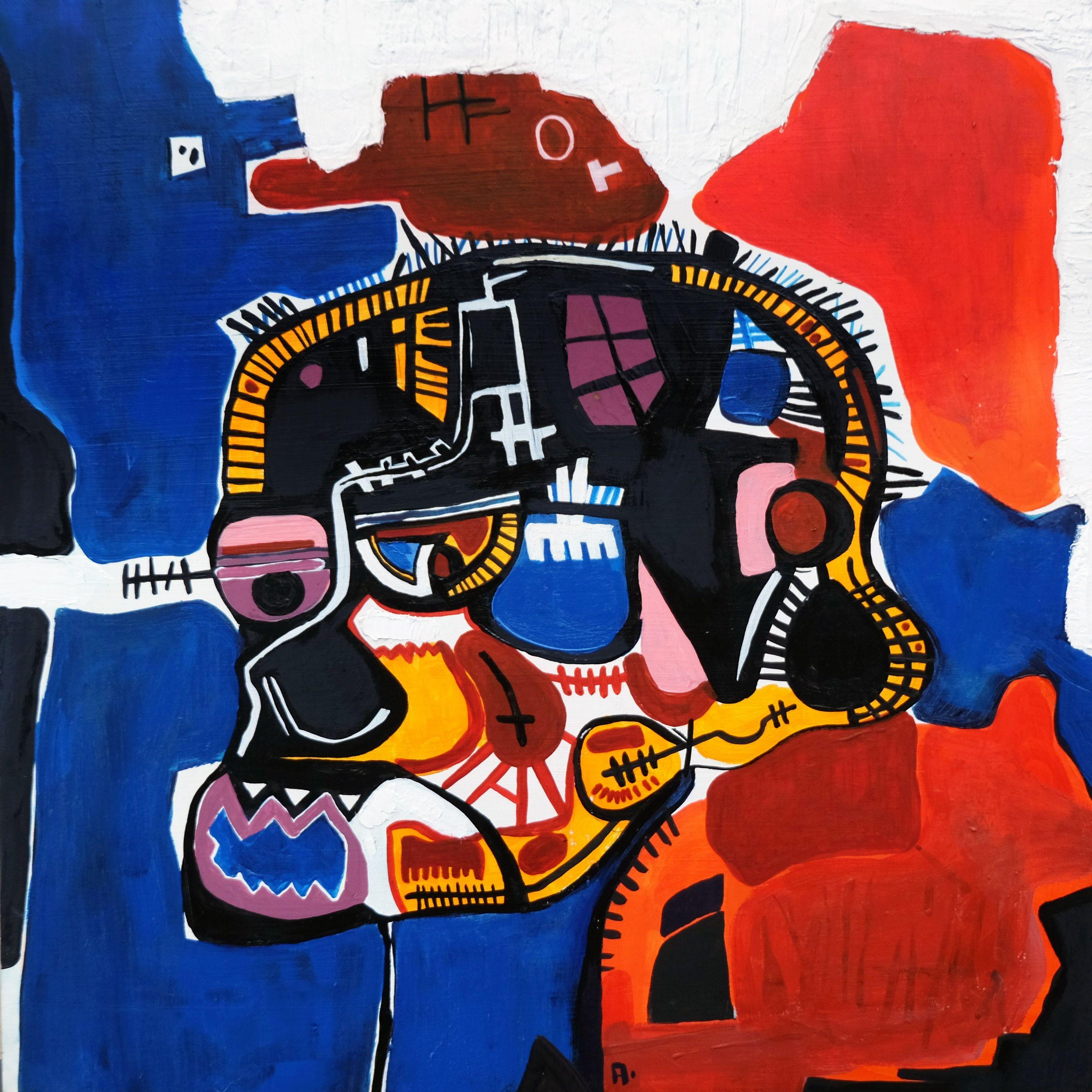 Anton Maliar - After Jean-Michel Basquiat, Painting, Acrylic on Metal For  Sale at 1stDibs | basquiat painting for sale