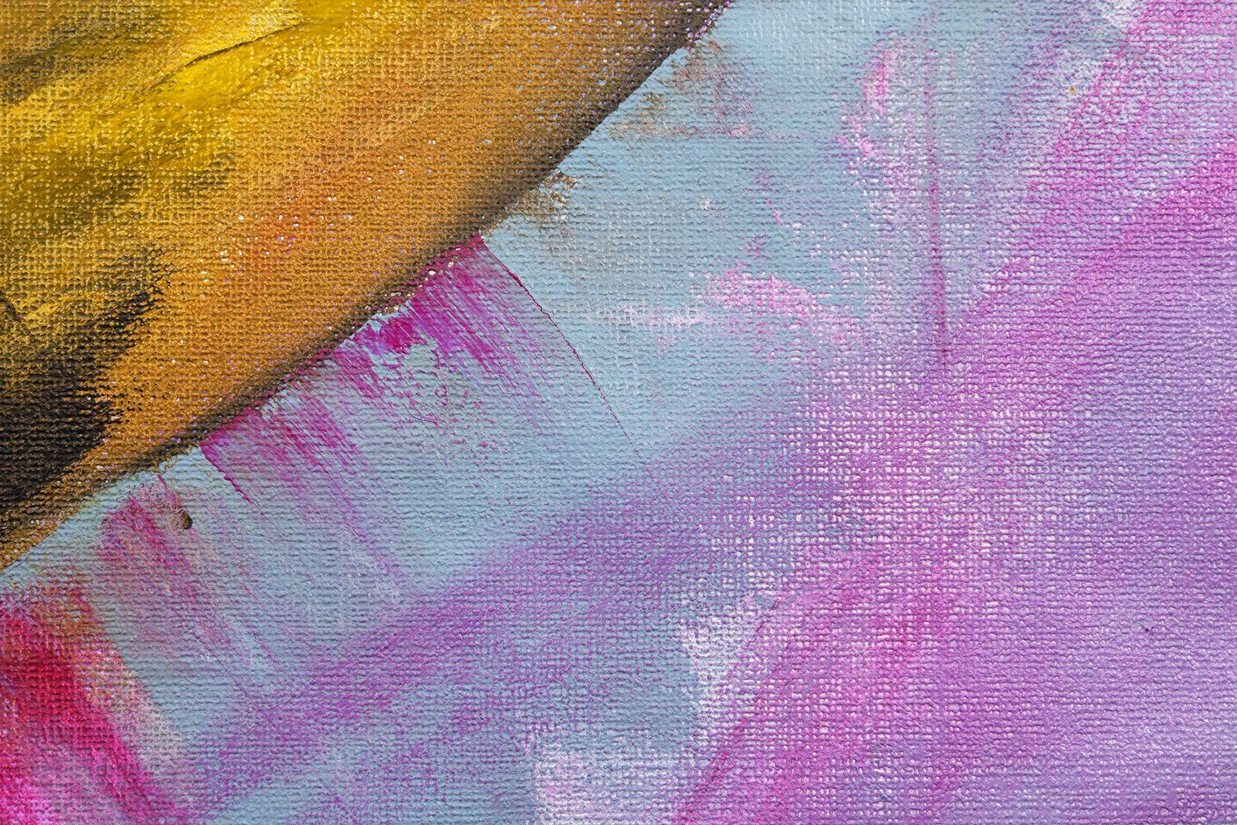 banana acrylic painting