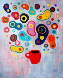 Smell Of Coffee, Painting, Oil on Canvas