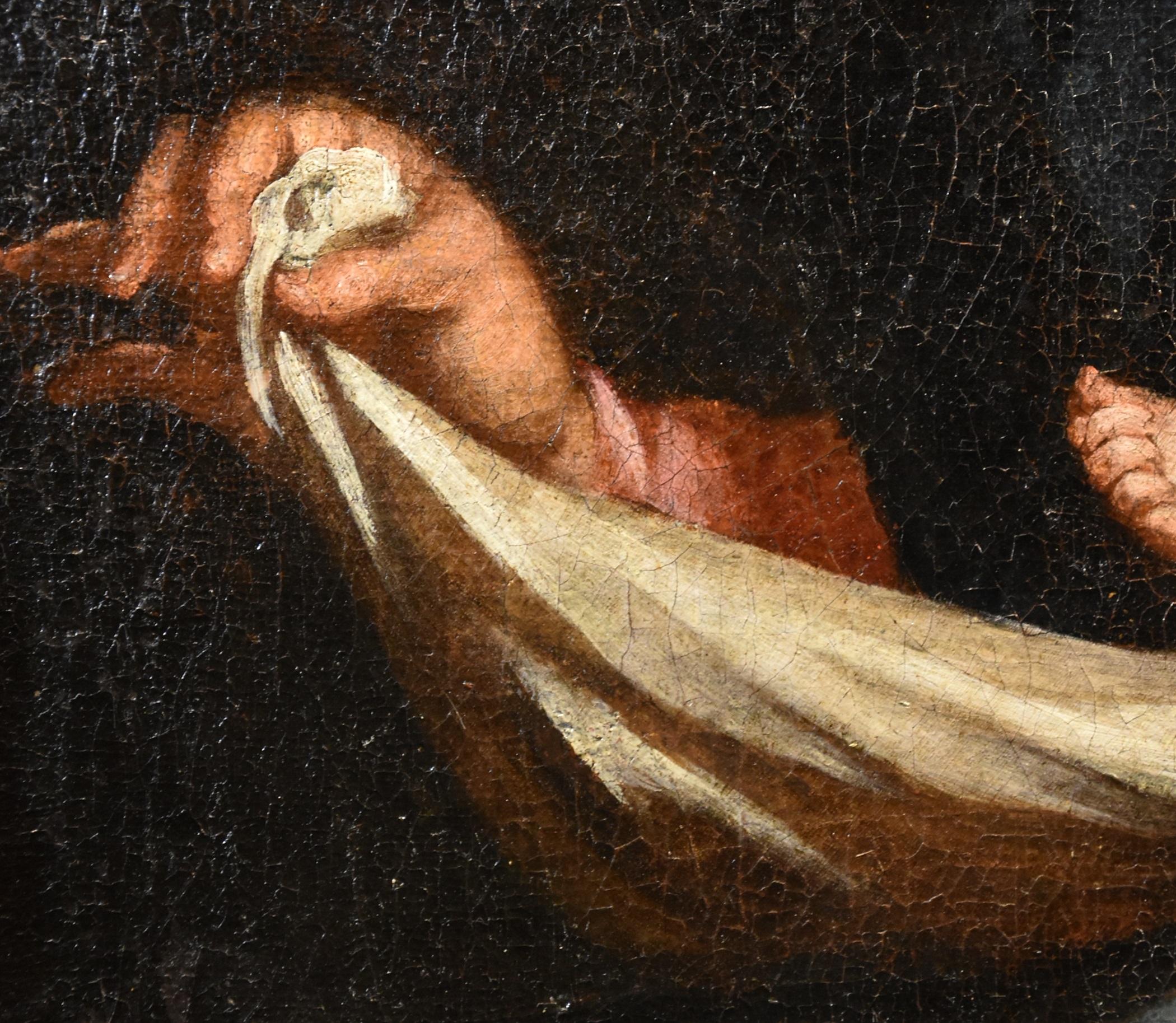  Madonna Maria Piola Gemälde Öl auf Leinwand 17/18. Jahrhundert Alter Meister Religiös im Angebot 4