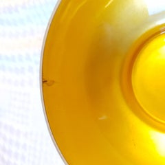 Anton Michelsen Schale aus Sterlingsilber und gelber Emaille