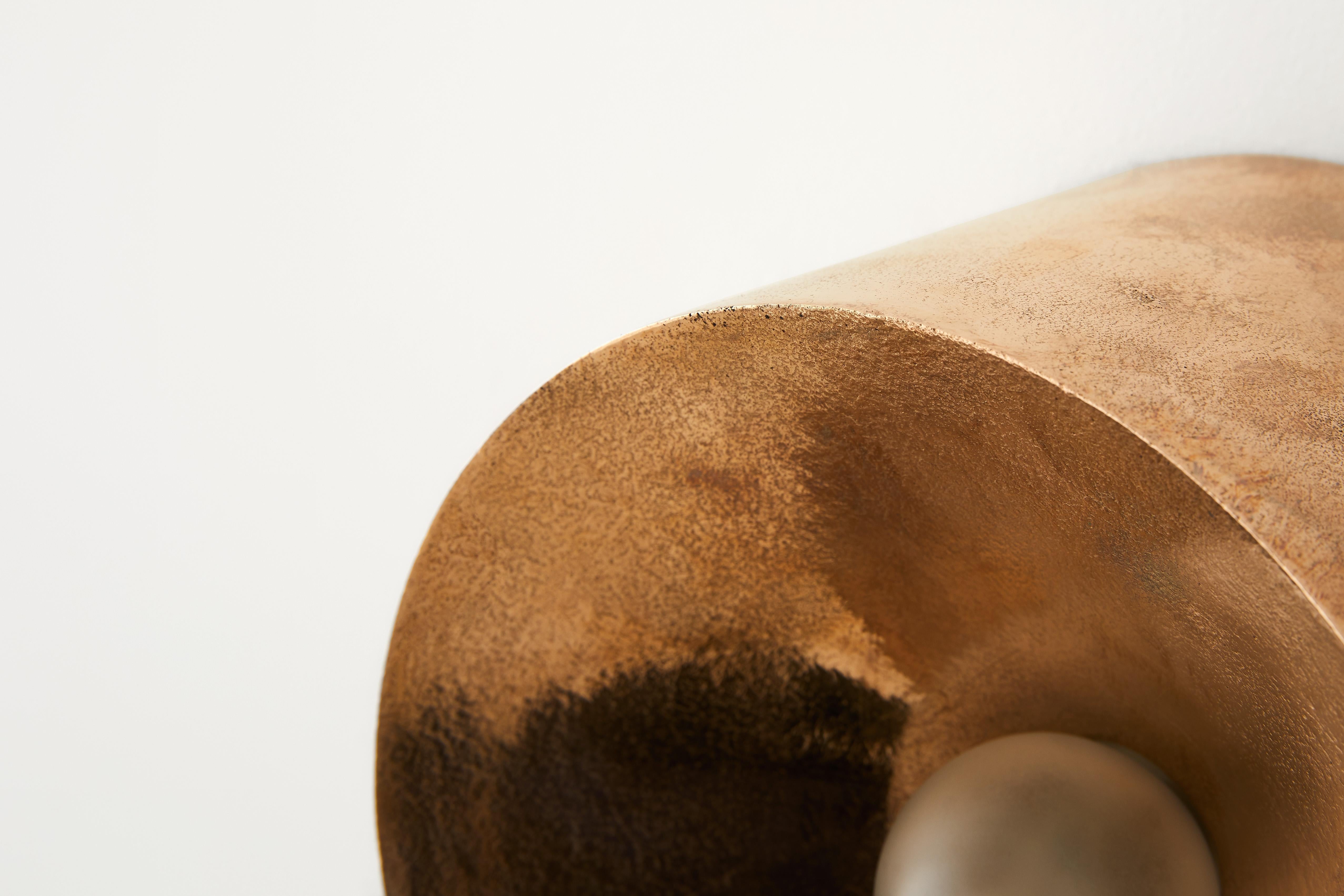 Anton Mini in Brown Ceramic by Volker Haug 11