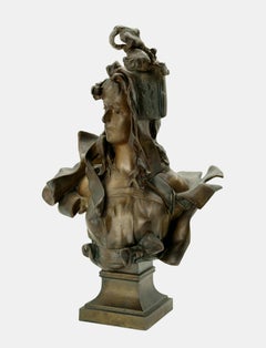 Bust of a young woman / - The Opulence of Beauty -