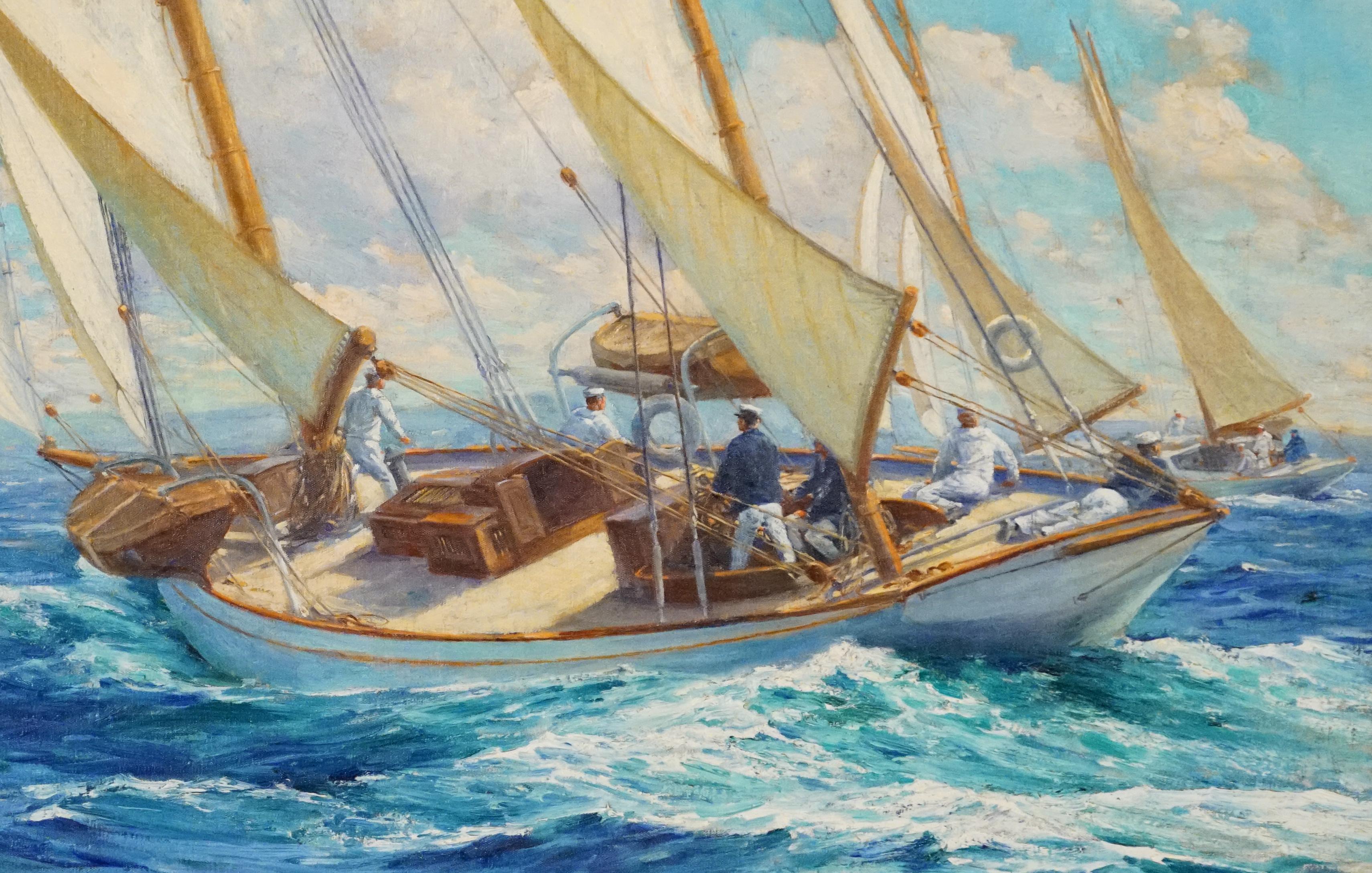 Sommer Meere (Nachkriegszeit), Painting, von Anton Otto Fischer