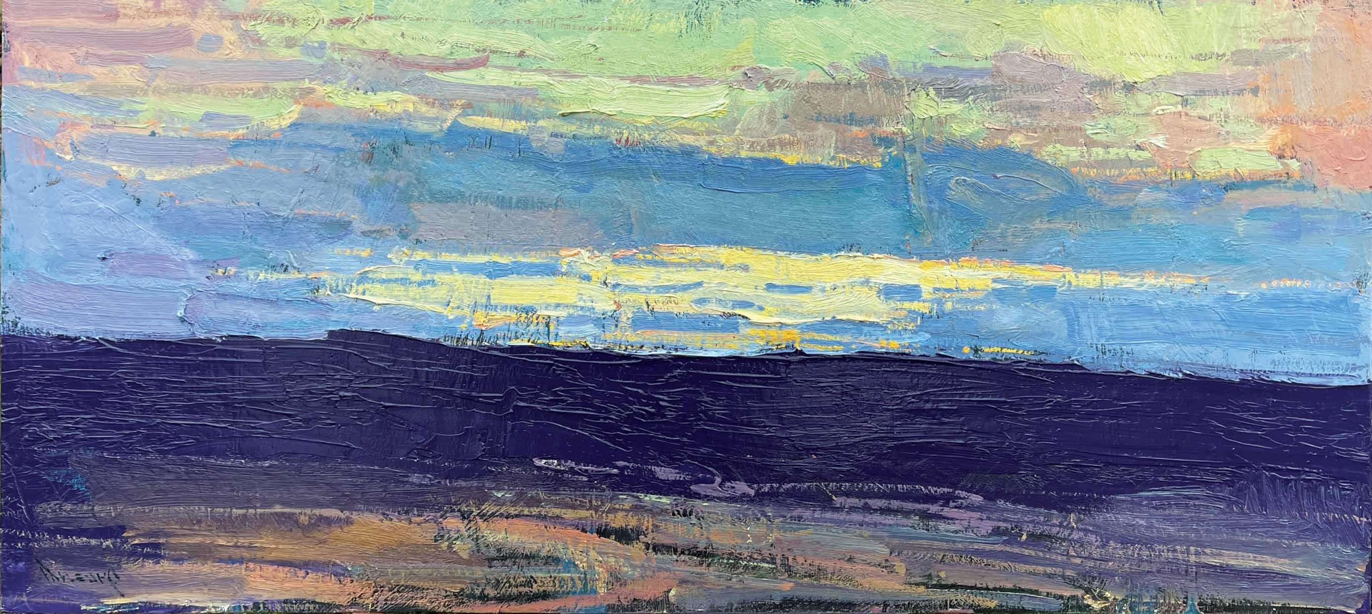 Anton Pavlenko Landscape Painting - Shadow Hills